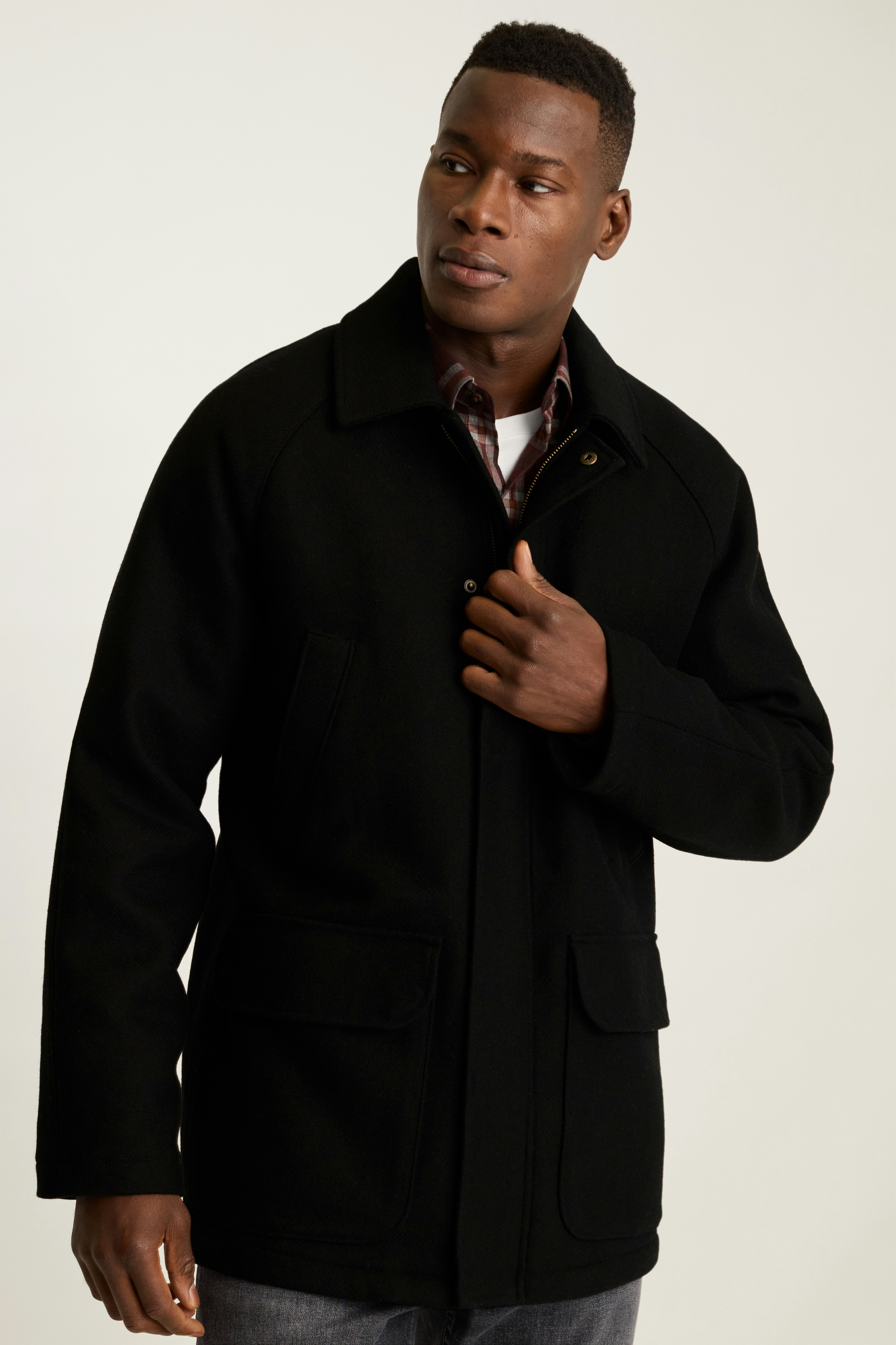 The Italian Wool Field Jacket black 3 The Italian Wool Field Jacket black