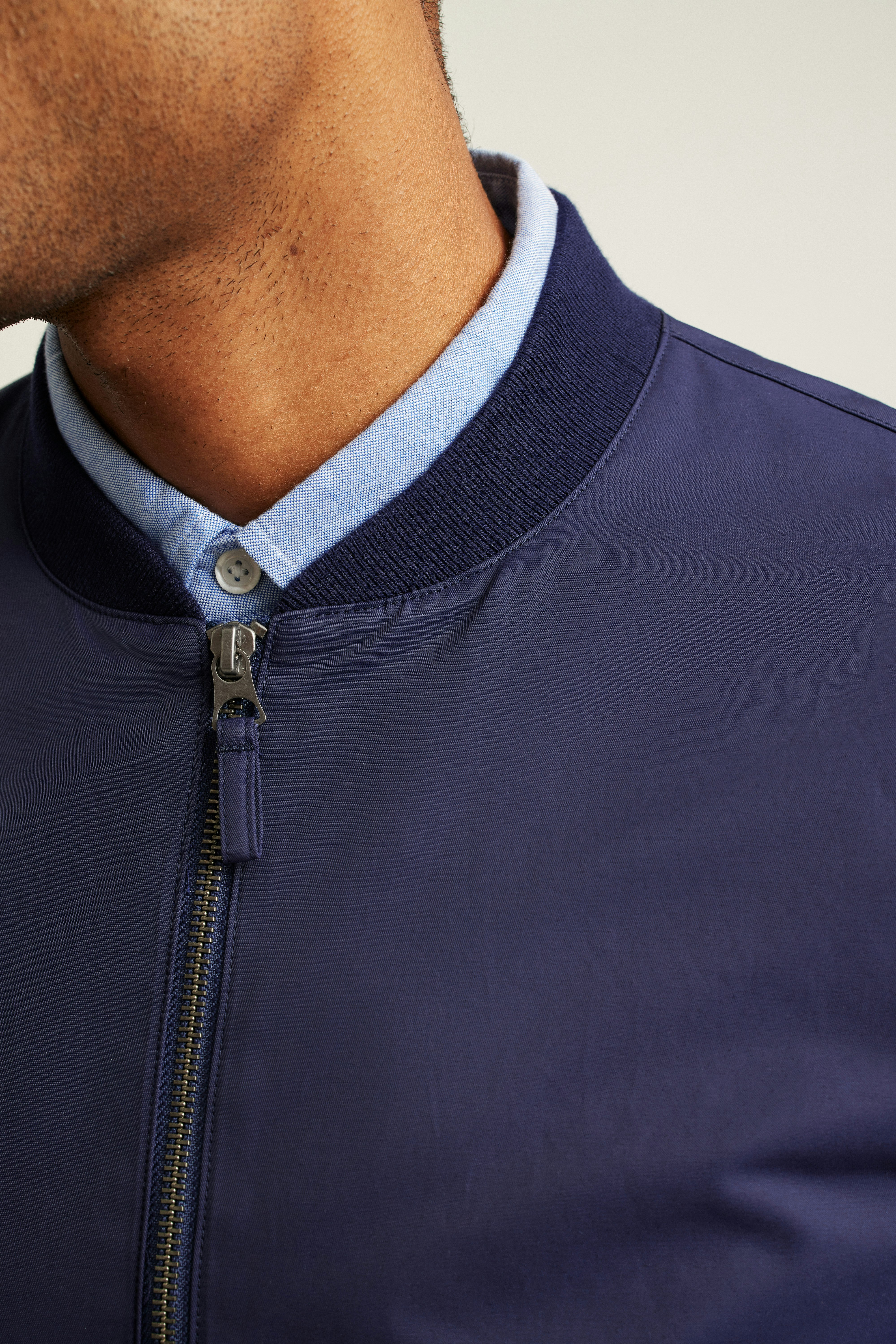 The Boulevard Bomber maritime blue