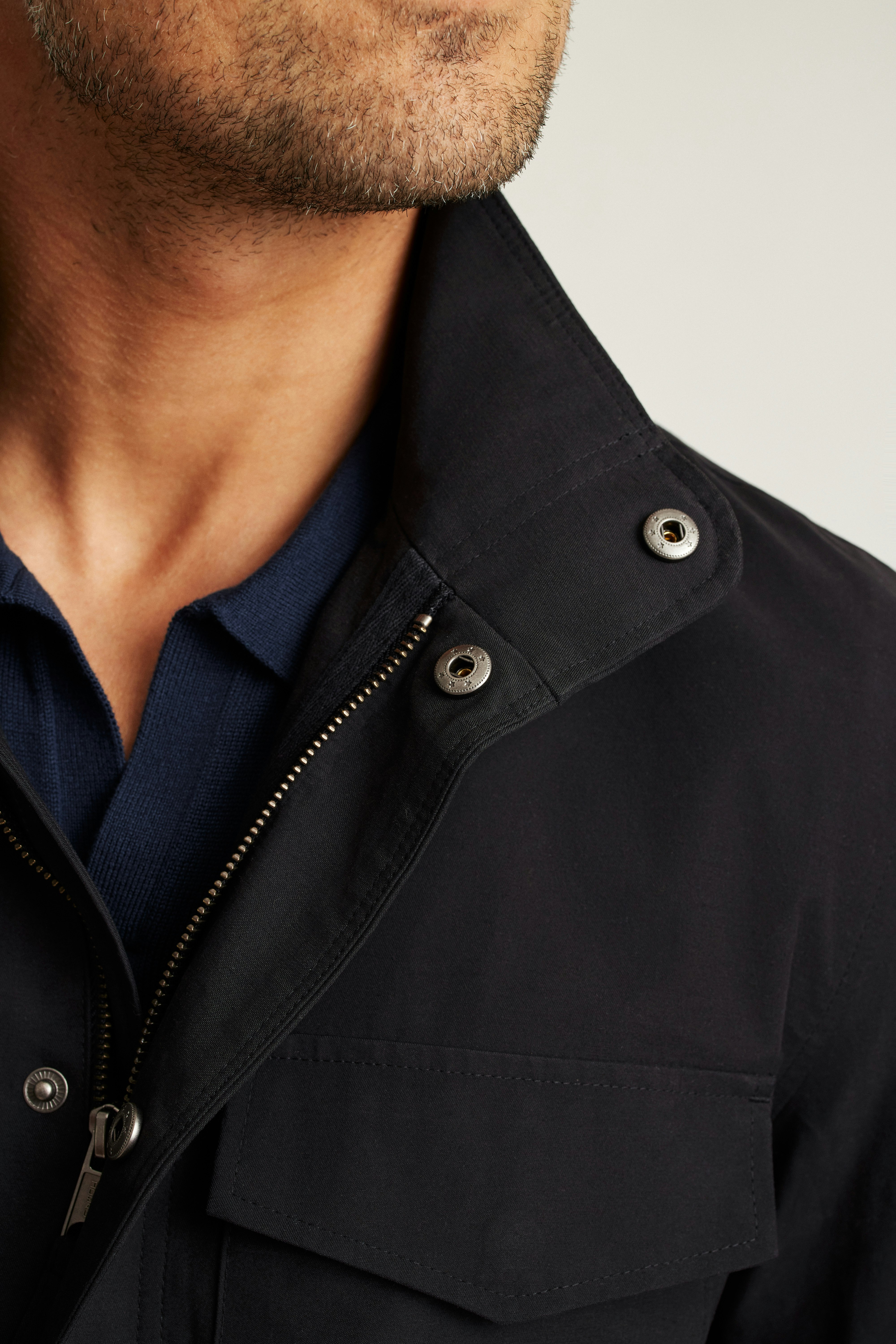 The Tech Utility Jacket jet black