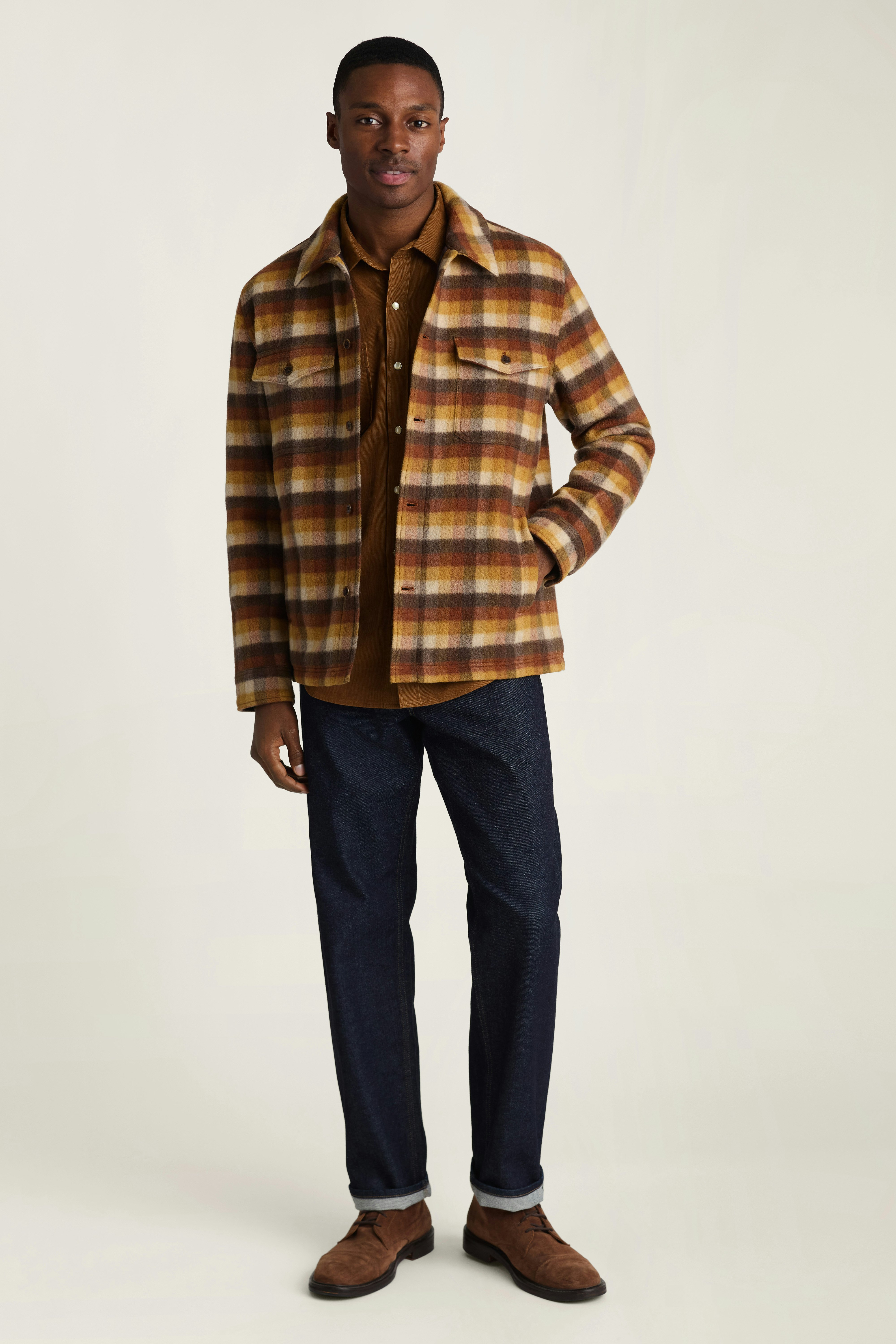 Italian Wool Jacket pumpkin daddy