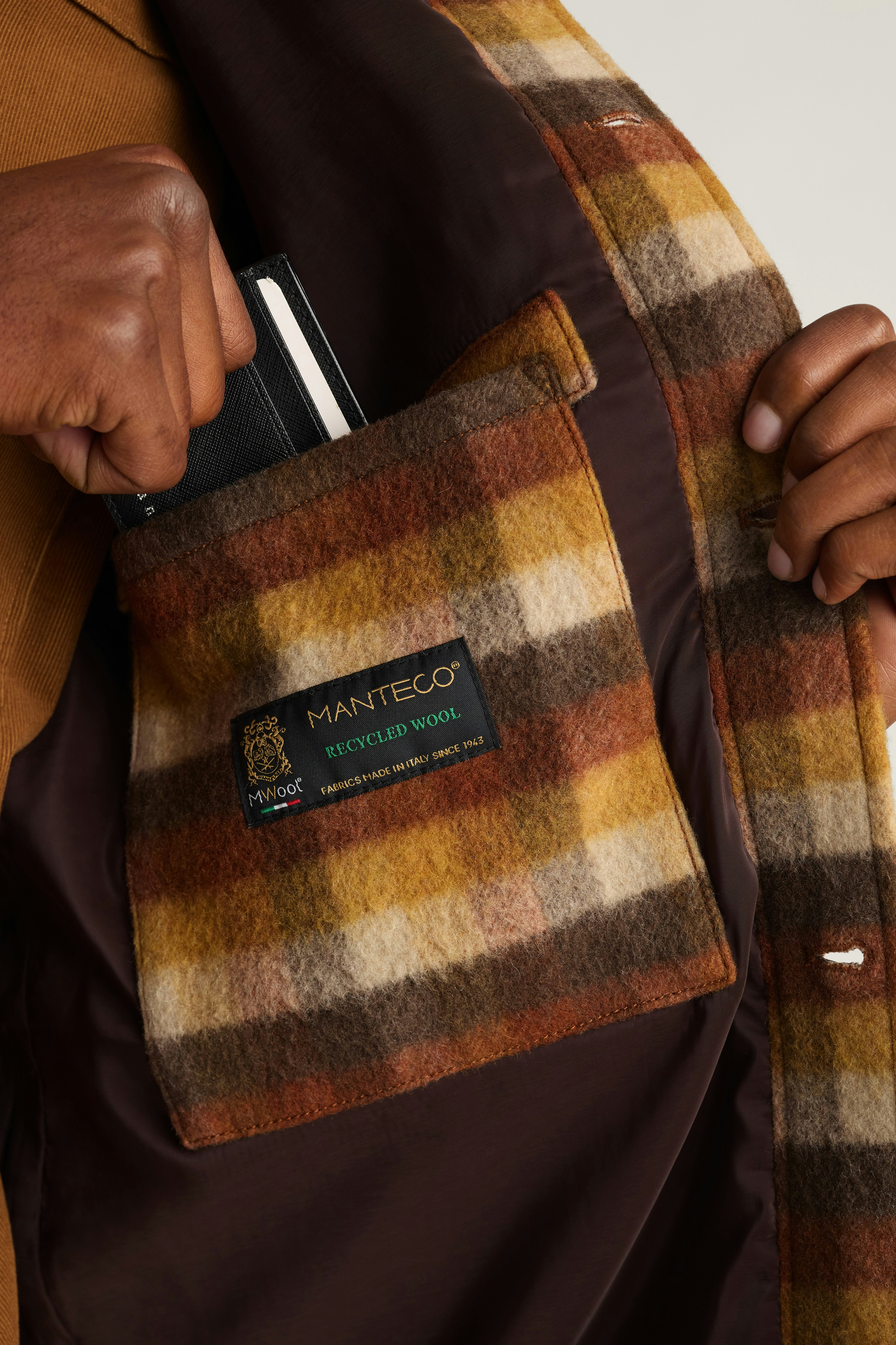 Italian Wool Jacket pumpkin daddy