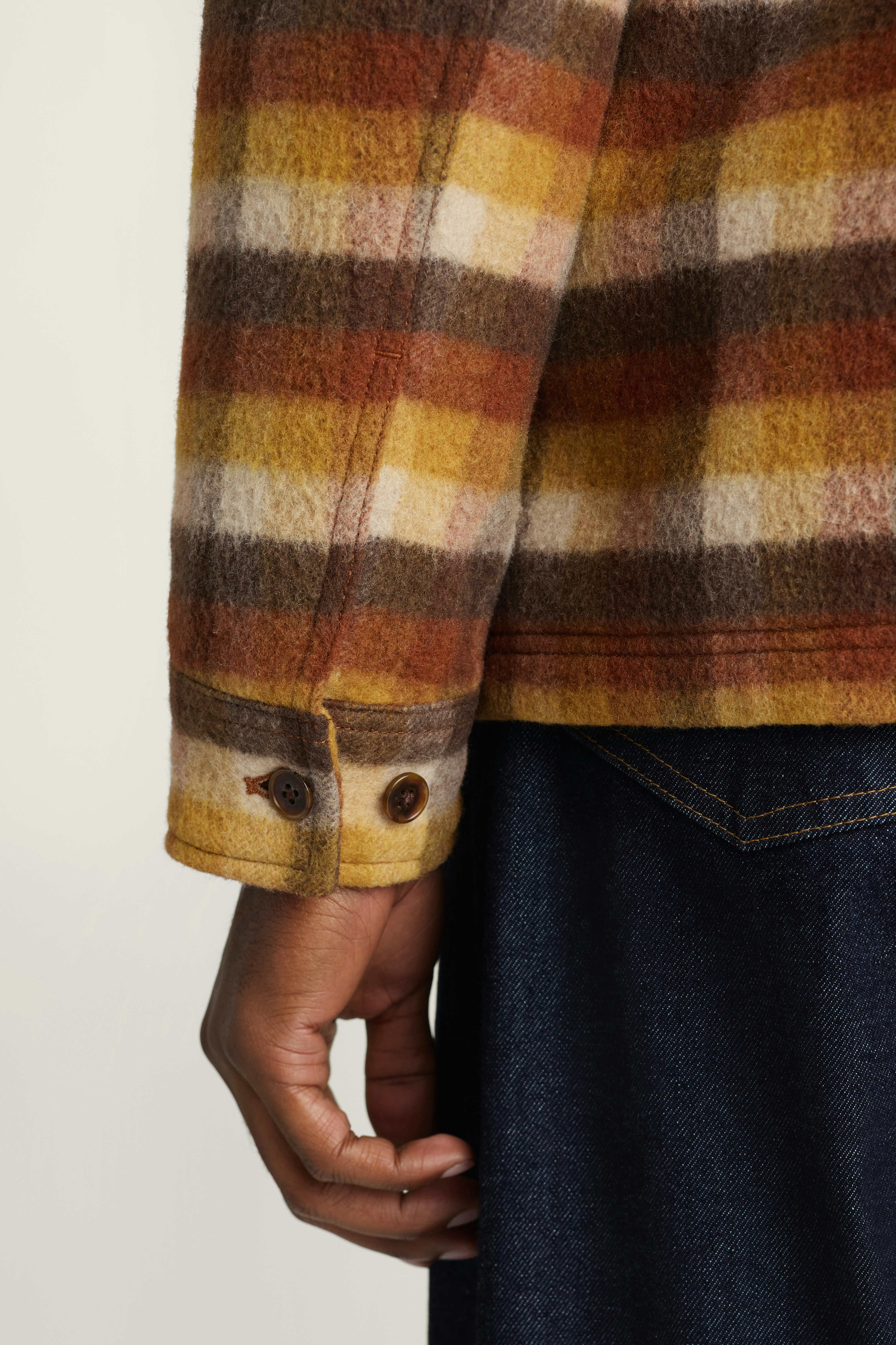 Italian Wool Jacket pumpkin daddy