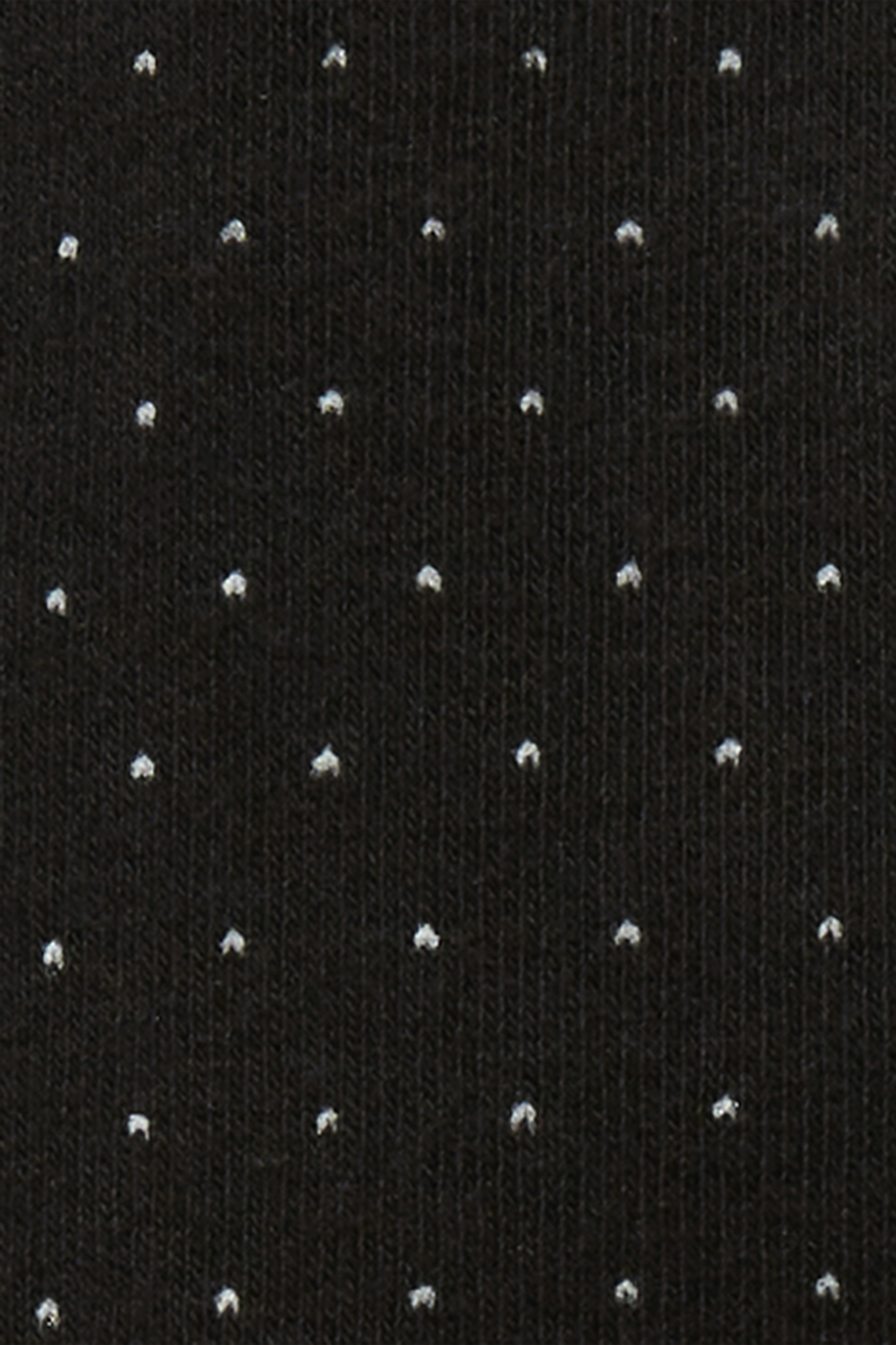 Soft Everyday Socks black pin dot