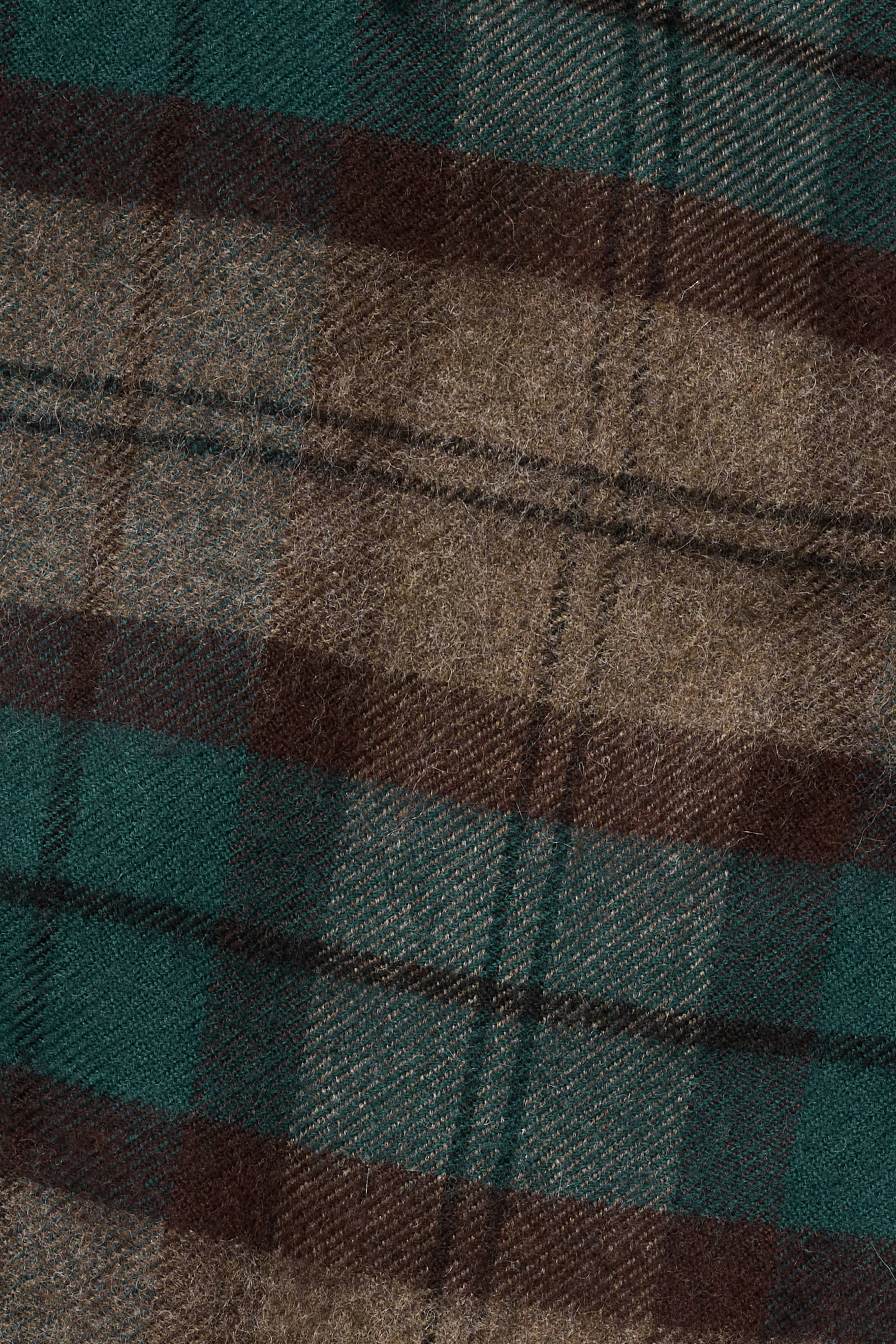 Italian Wool Scarf multicolor plaid