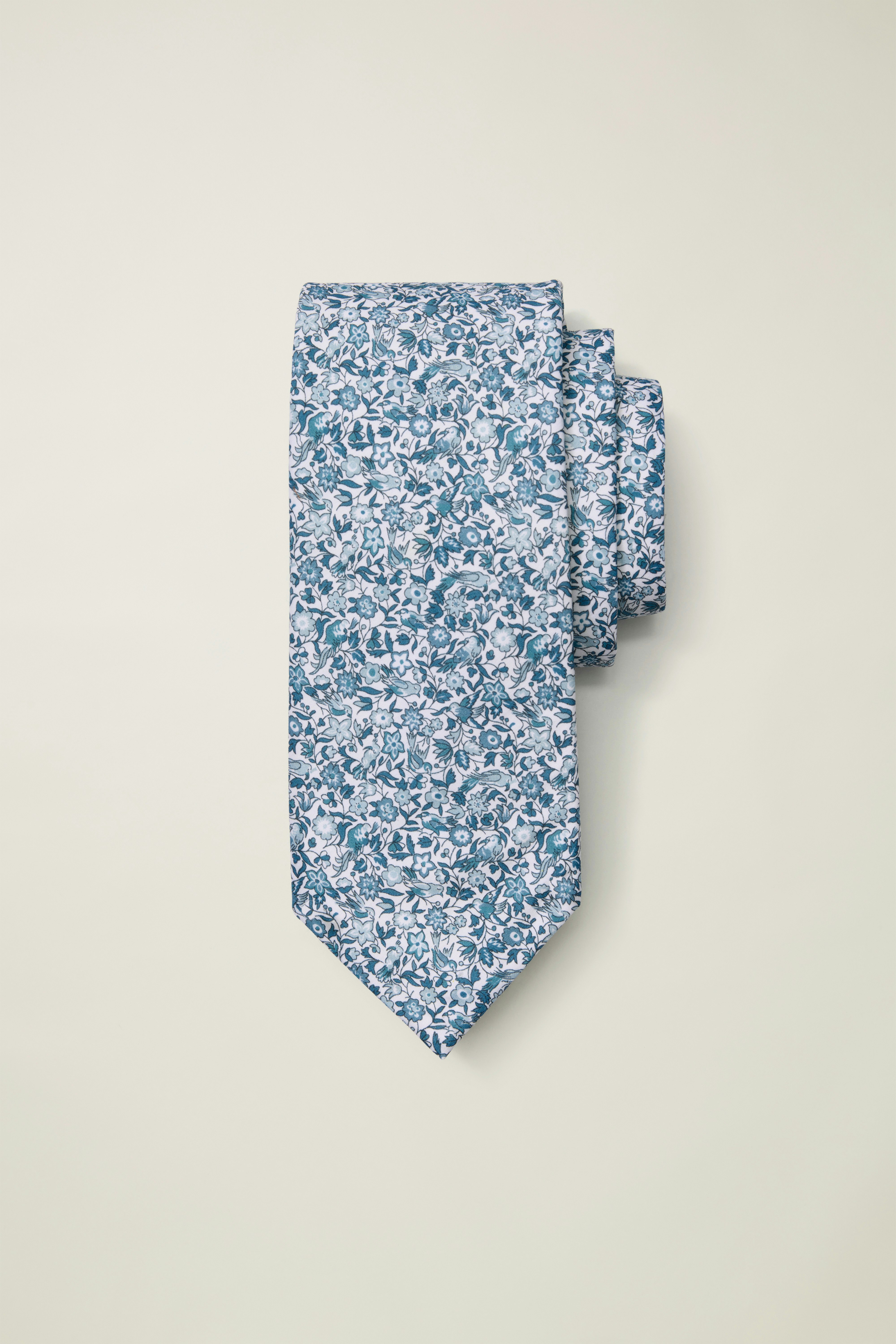 Cotton Necktie Made With Liberty Fabric spring song