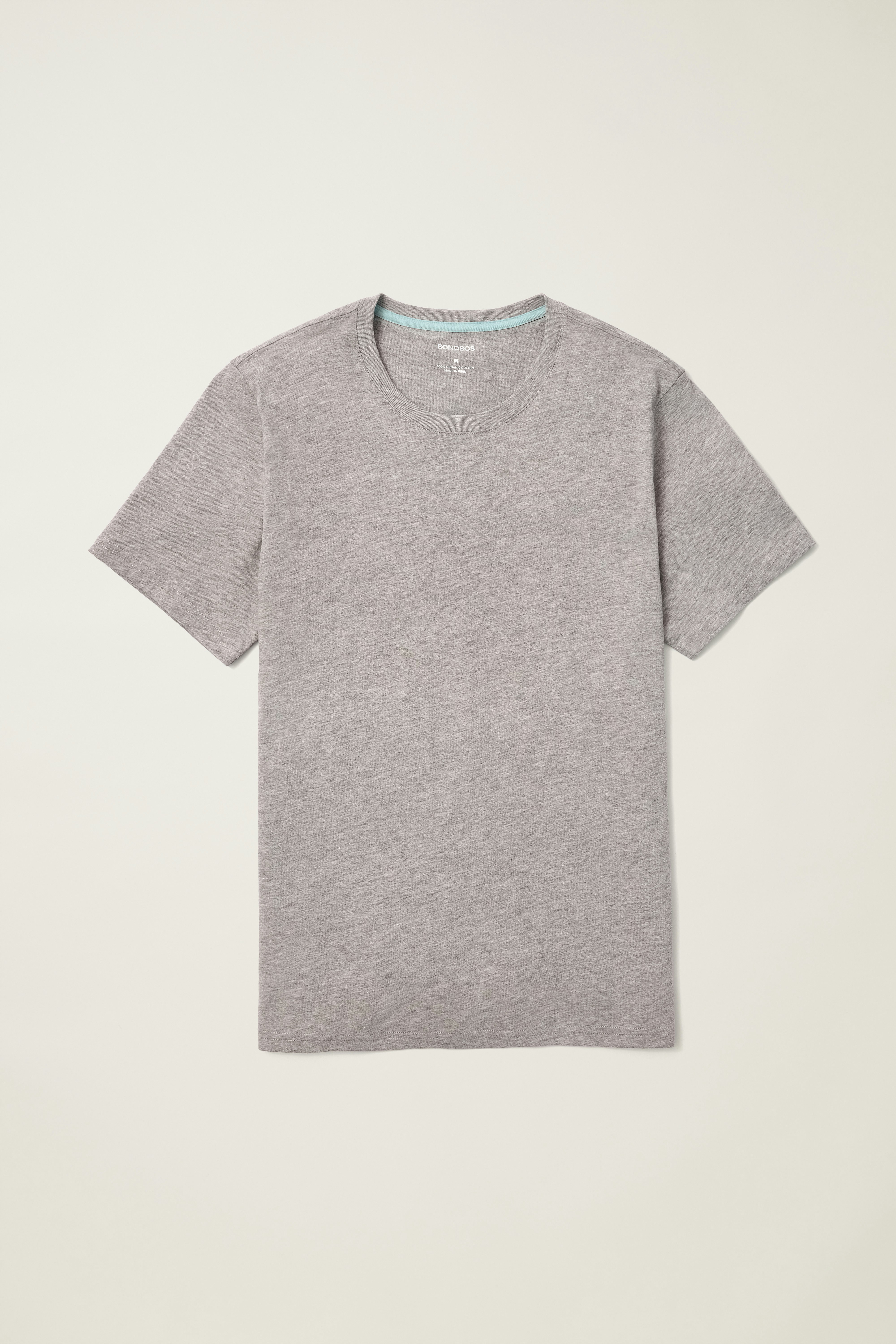 Forever Soft Cotton Tee heather grey
