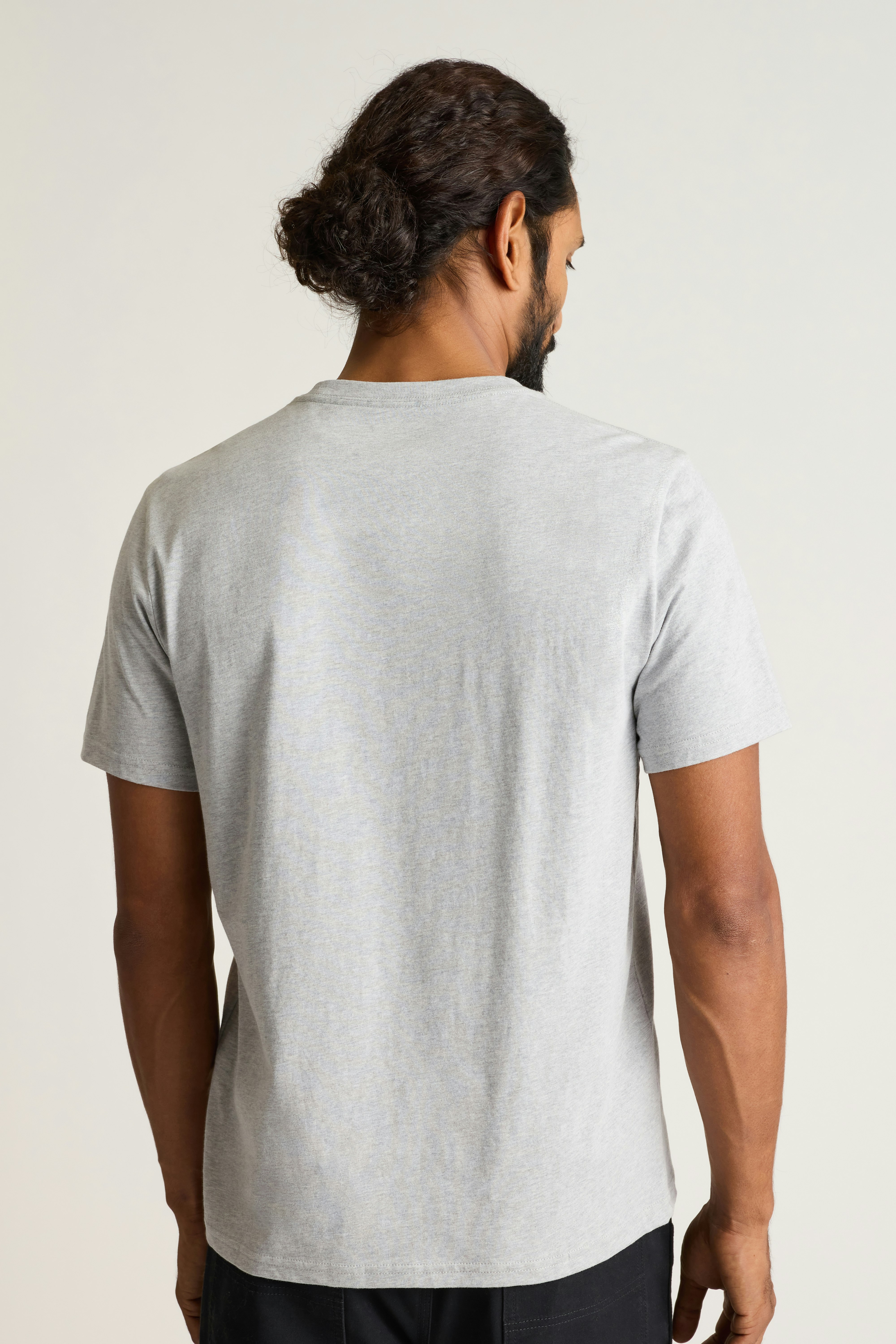 Forever Soft Cotton Tee heather grey