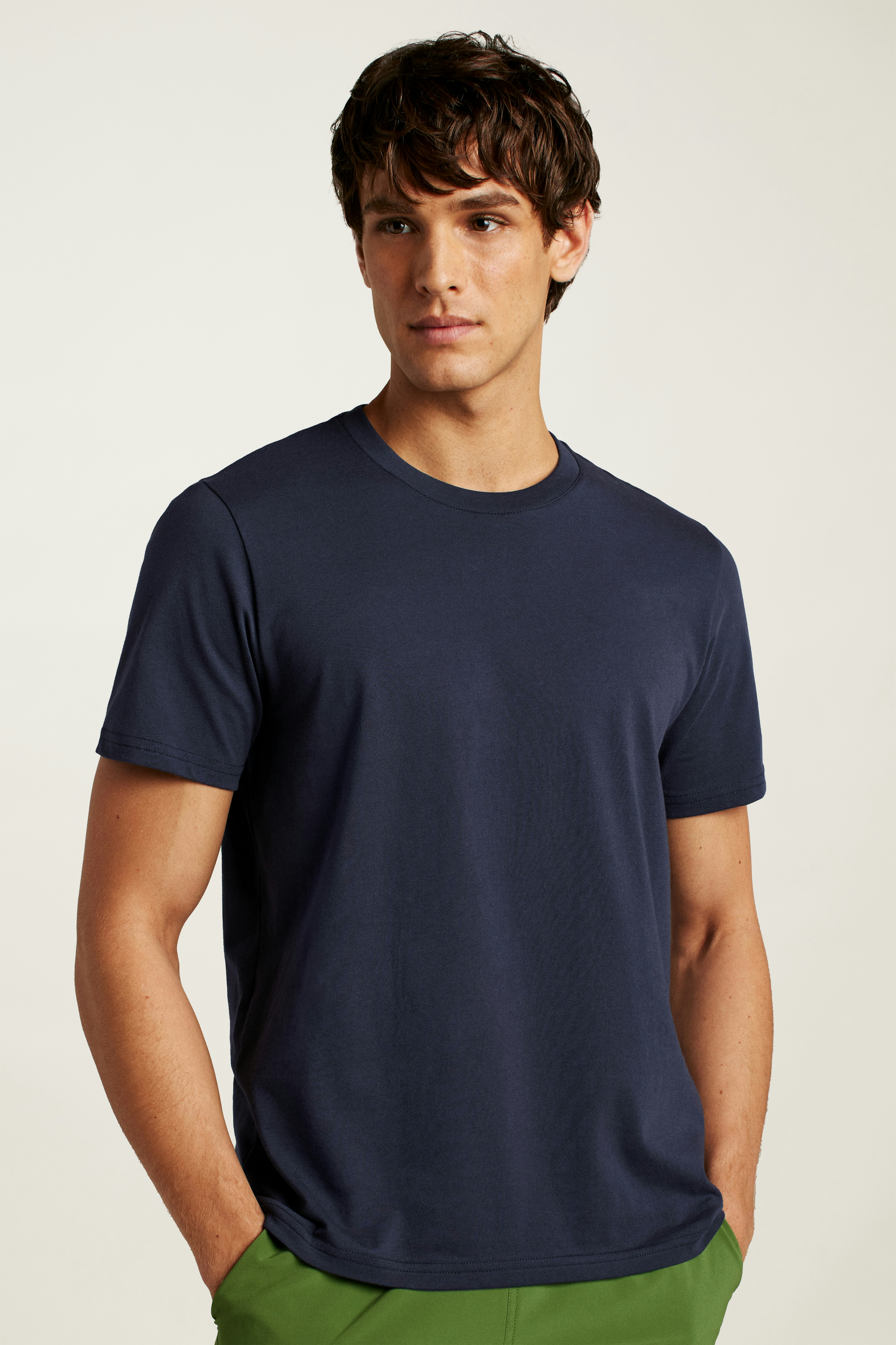 Forever Soft Cotton Tee navy