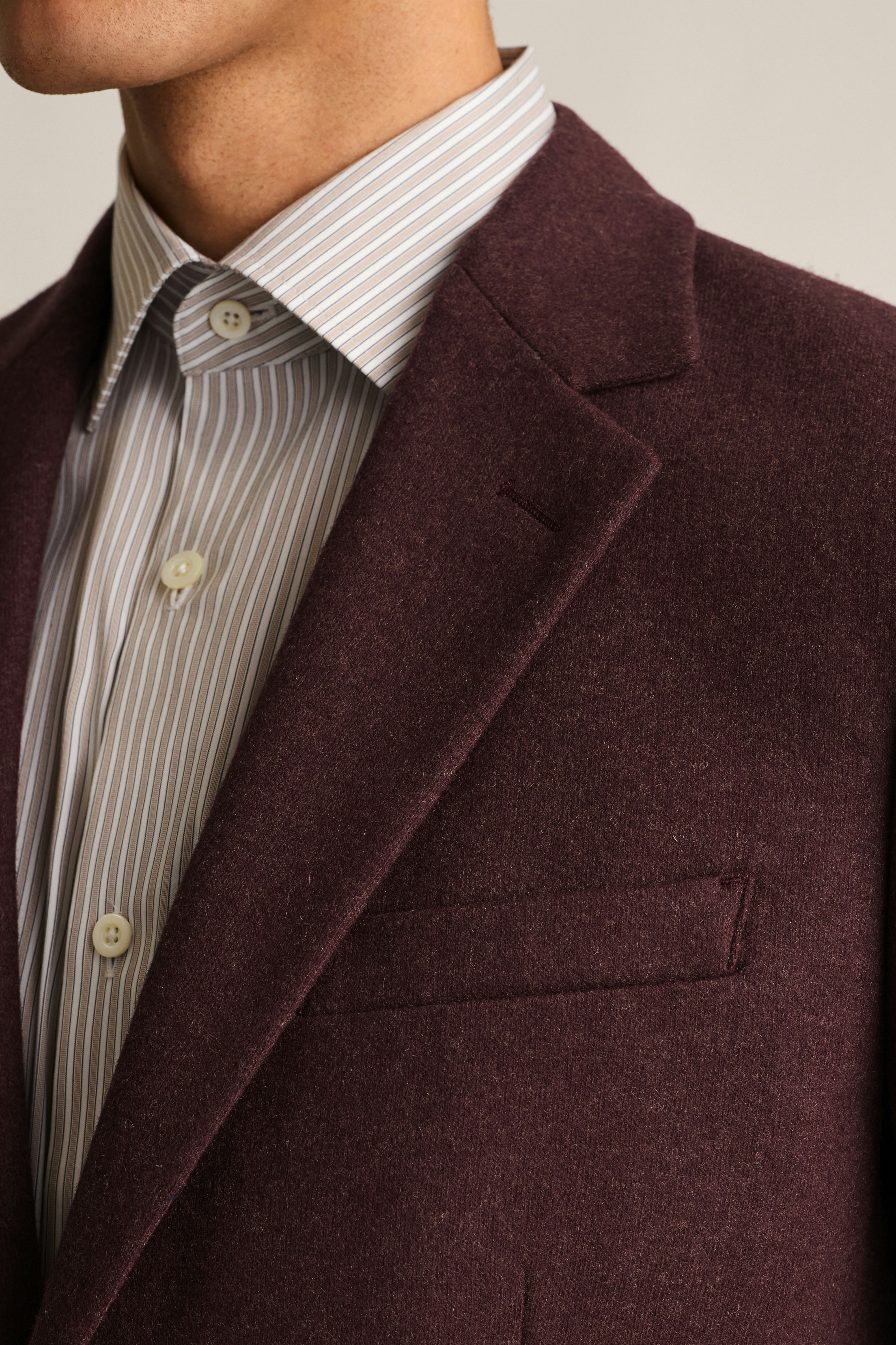 Jetsetter Knit Blazer burgundy