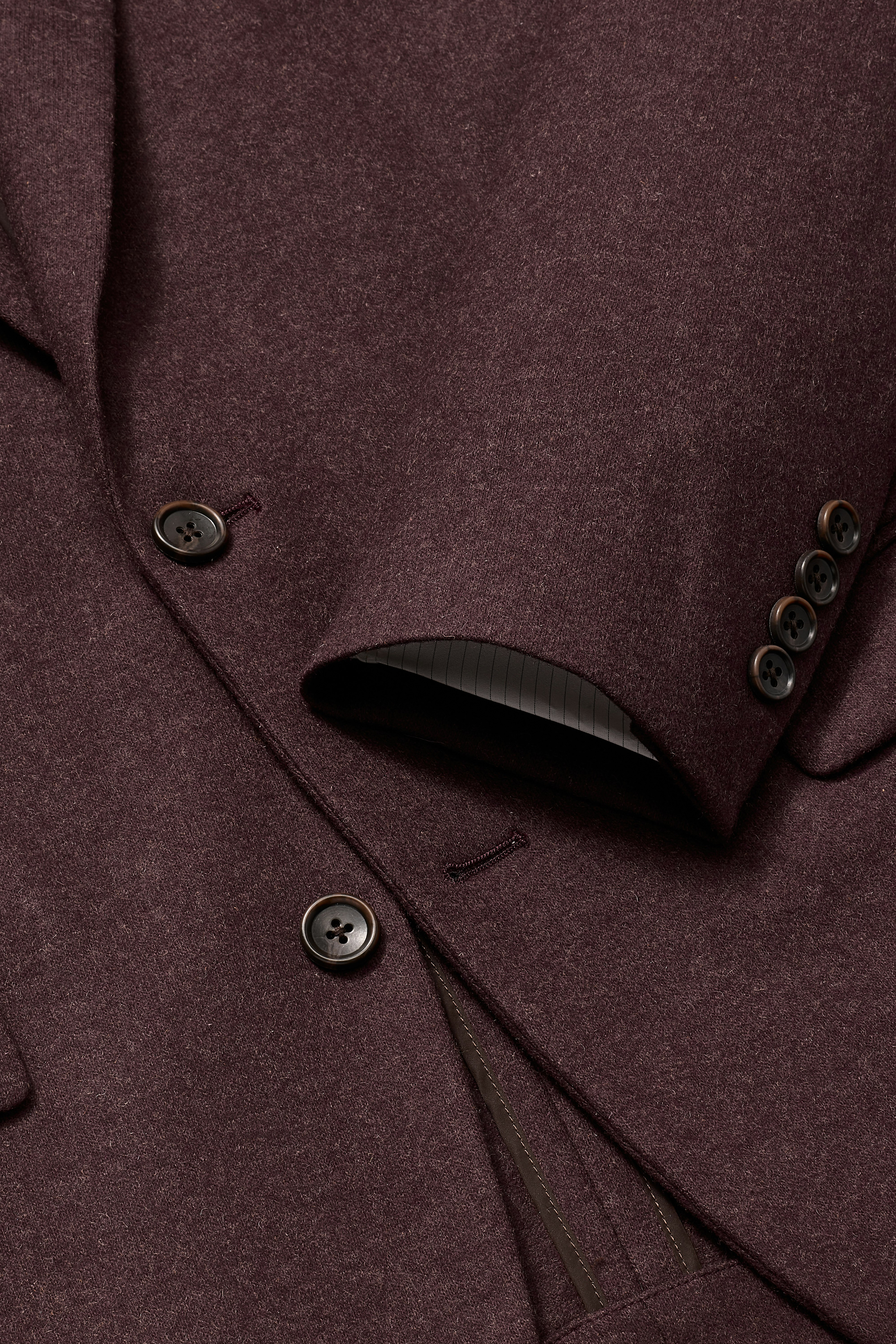 Jetsetter Knit Blazer burgundy