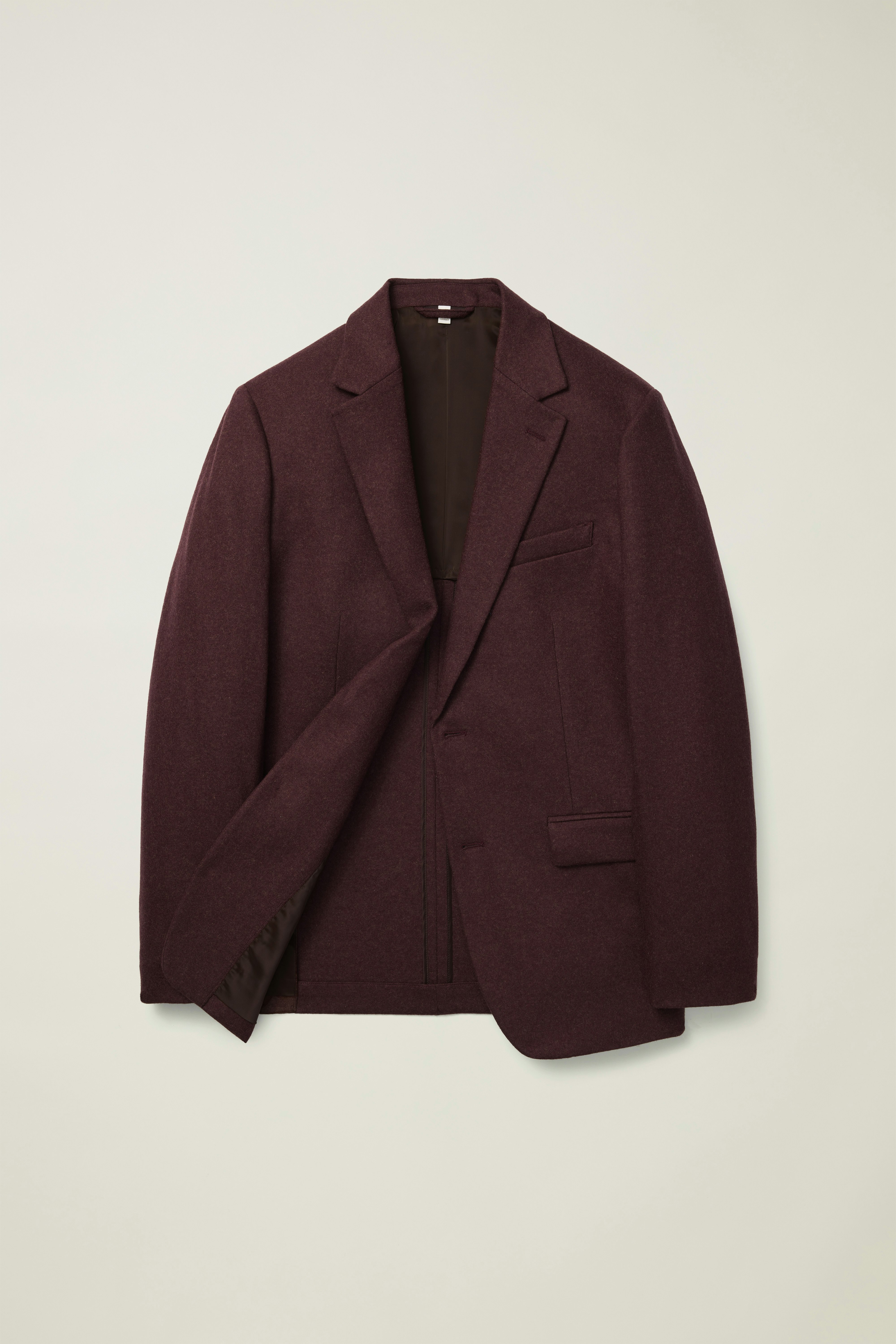 Jetsetter Knit Blazer burgundy