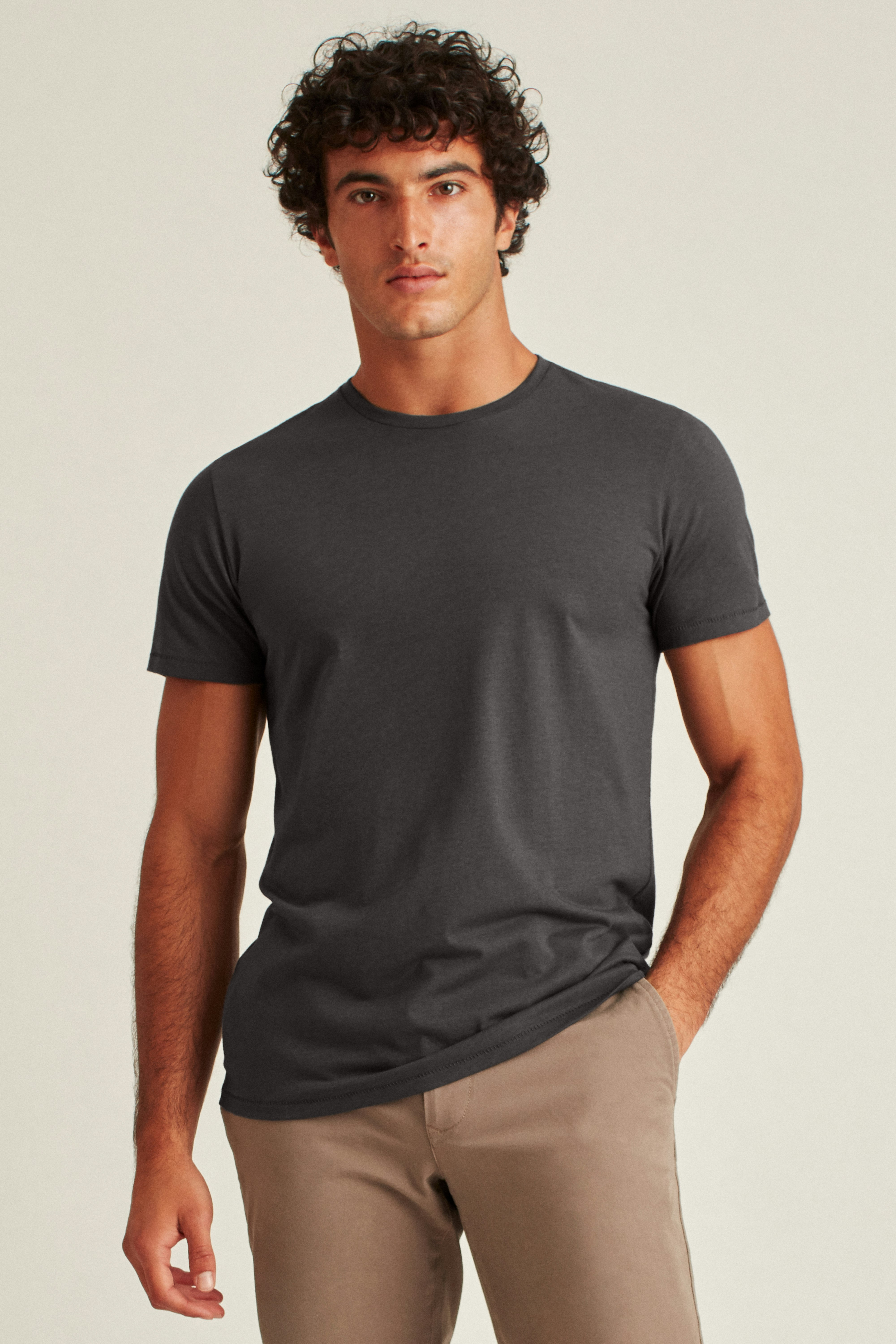 Pima Performance Tee grey