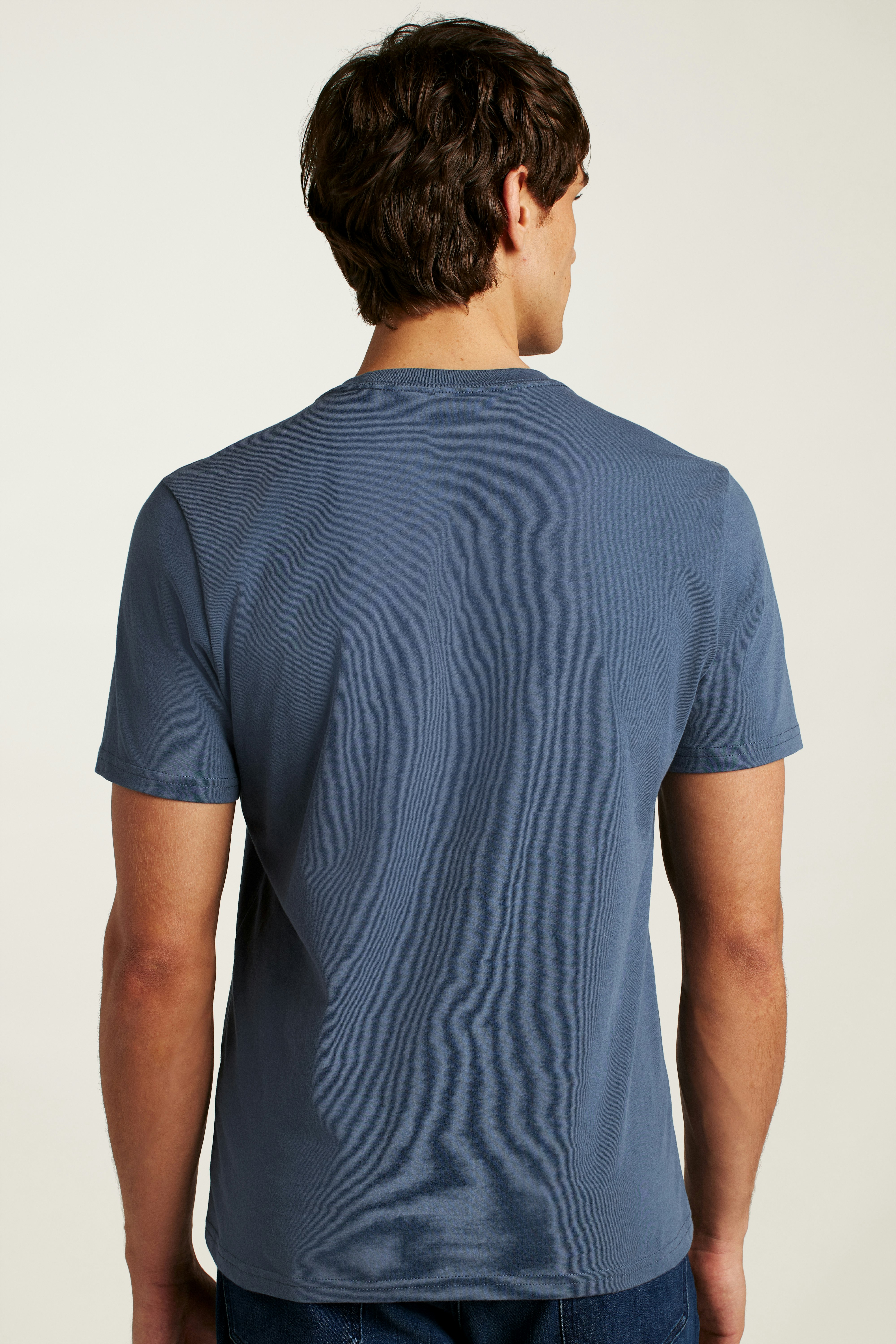 Forever Soft Cotton Pocket Tee bright navy
