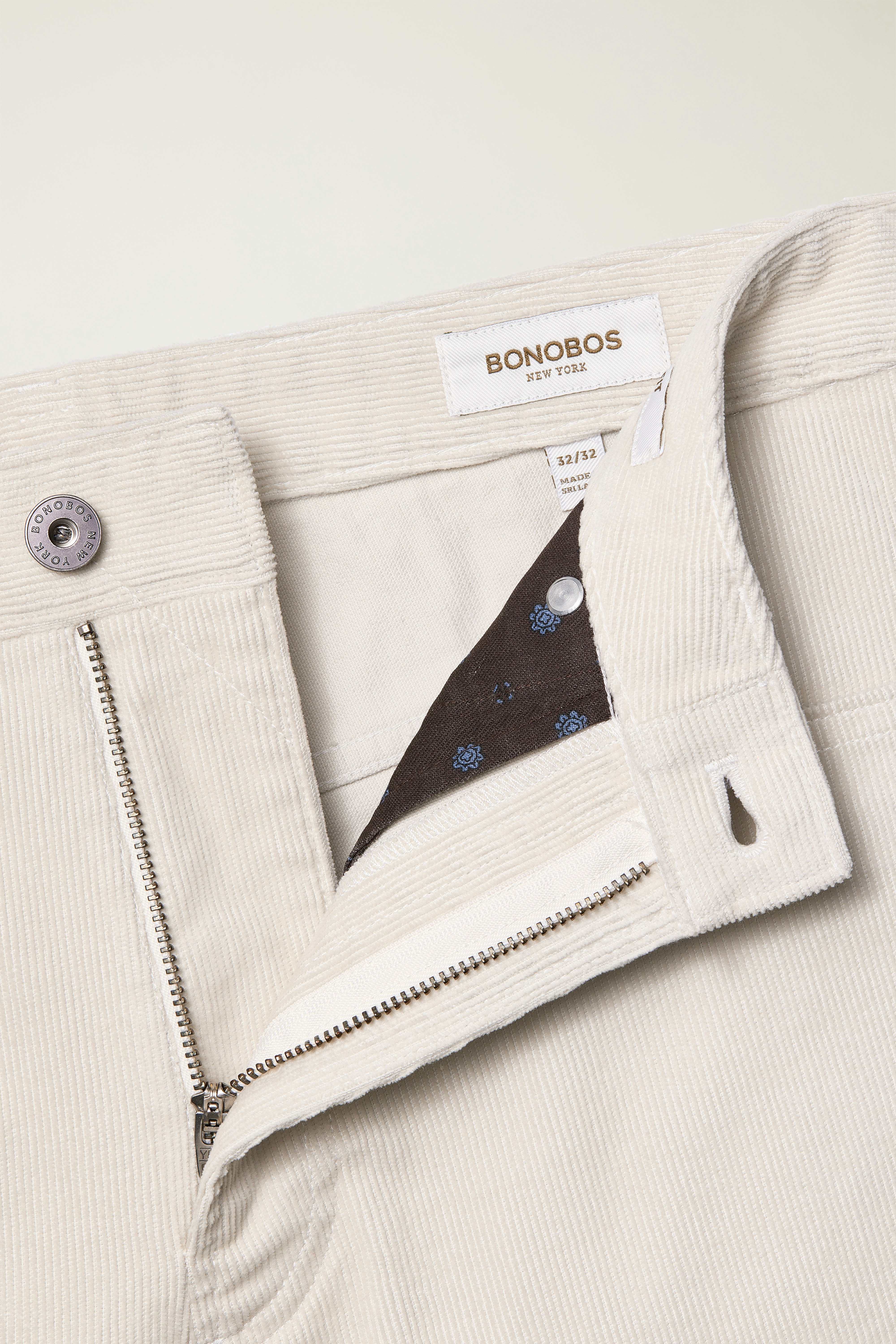 Corduroy 5-Pocket Pants birch