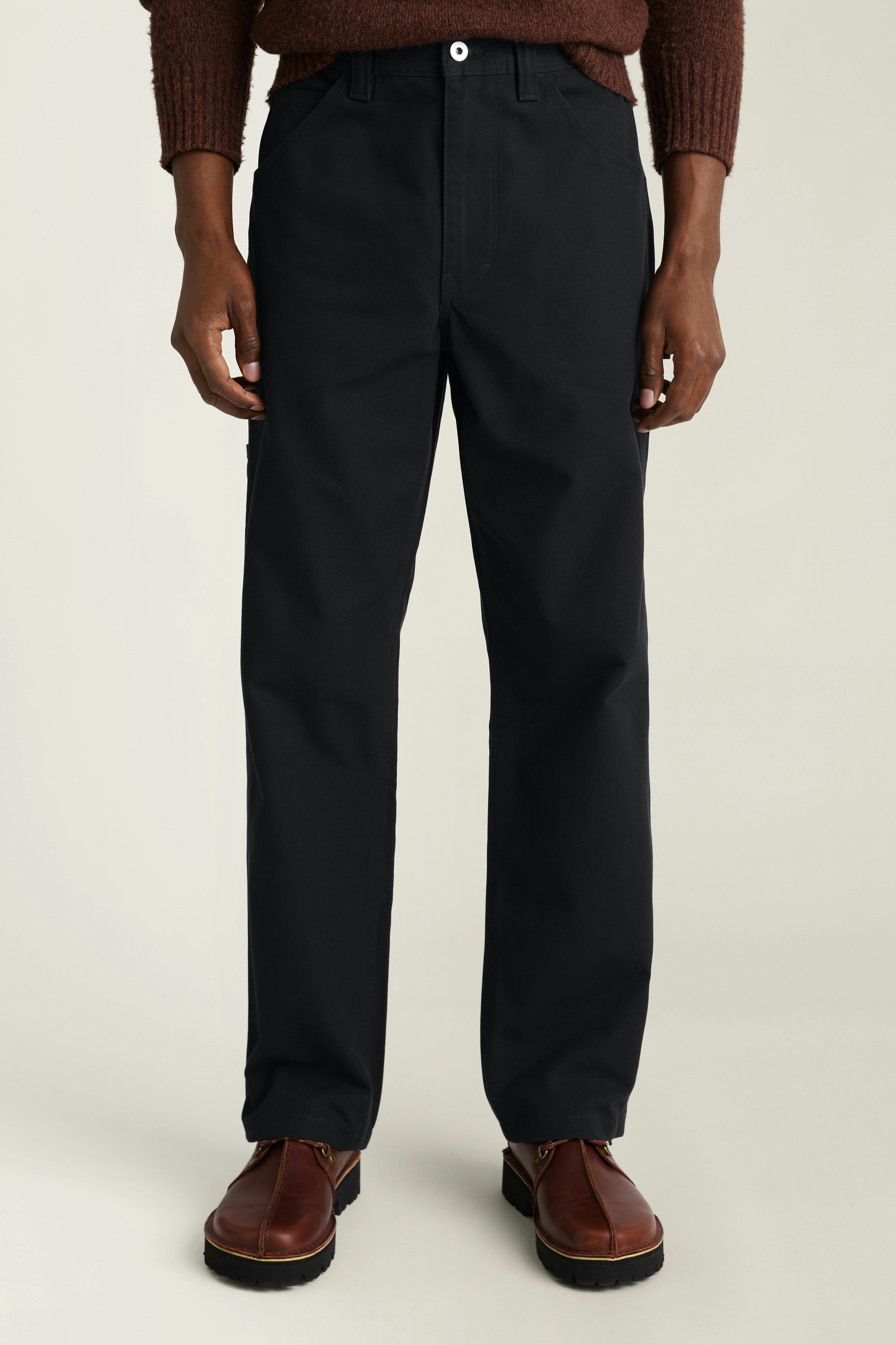 Beau Carpenter Pant jet black