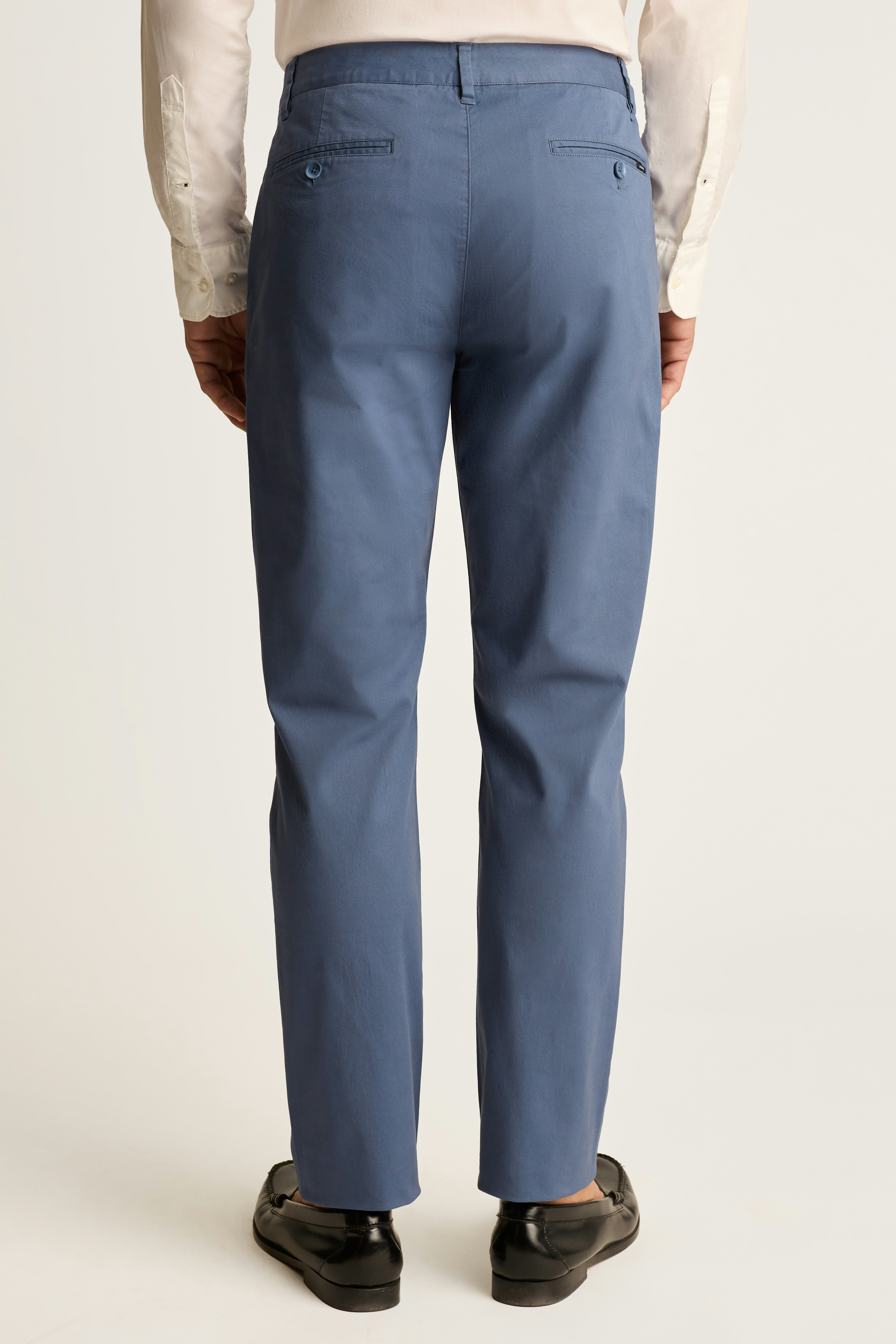 Stretch Cotton Chino indigo blue 4 Stretch Cotton Chino indigo blue