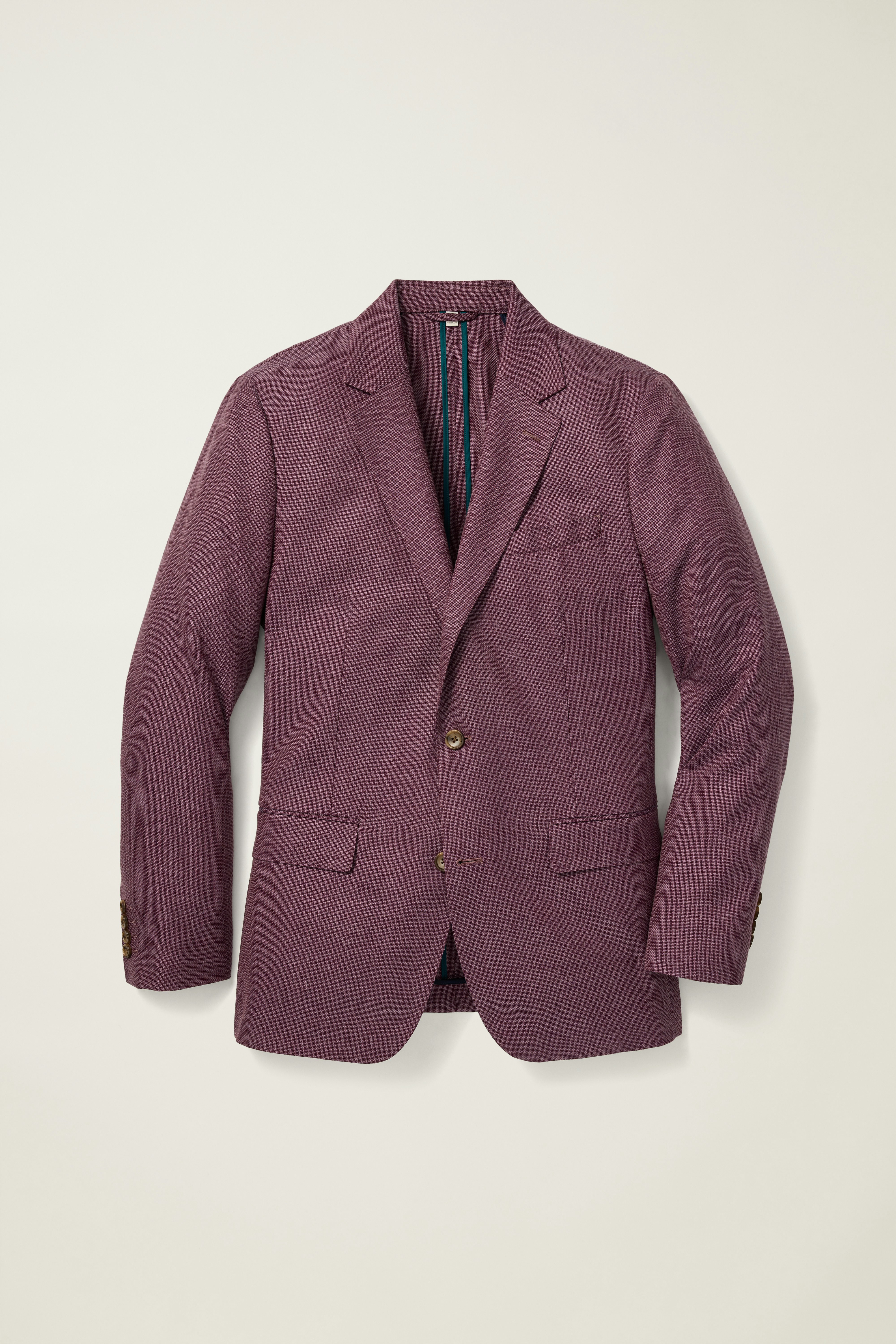 Jetsetter Unconstructed Blazer raspberry texture