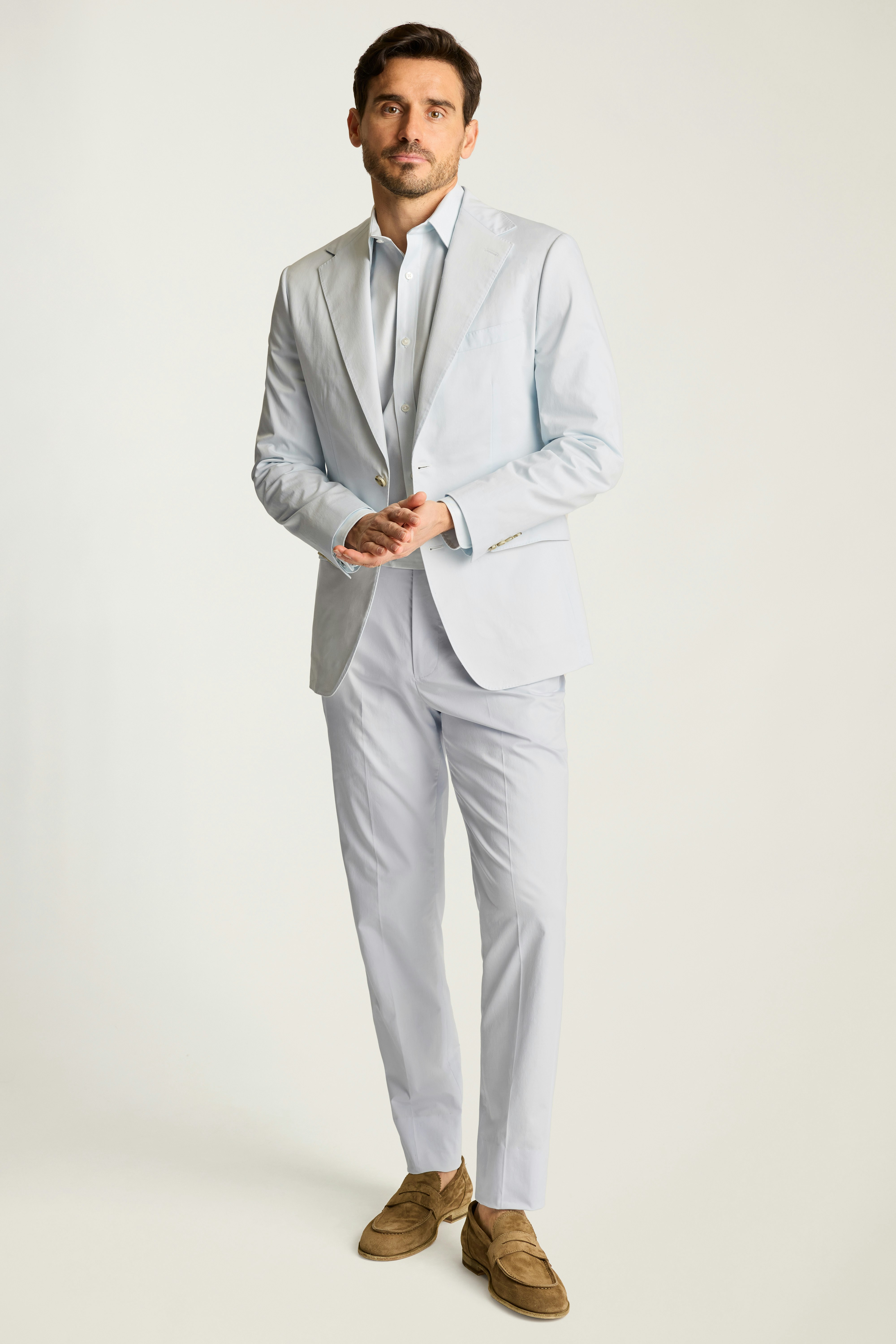 Jetsetter Italian Cotton Blazer ice melt