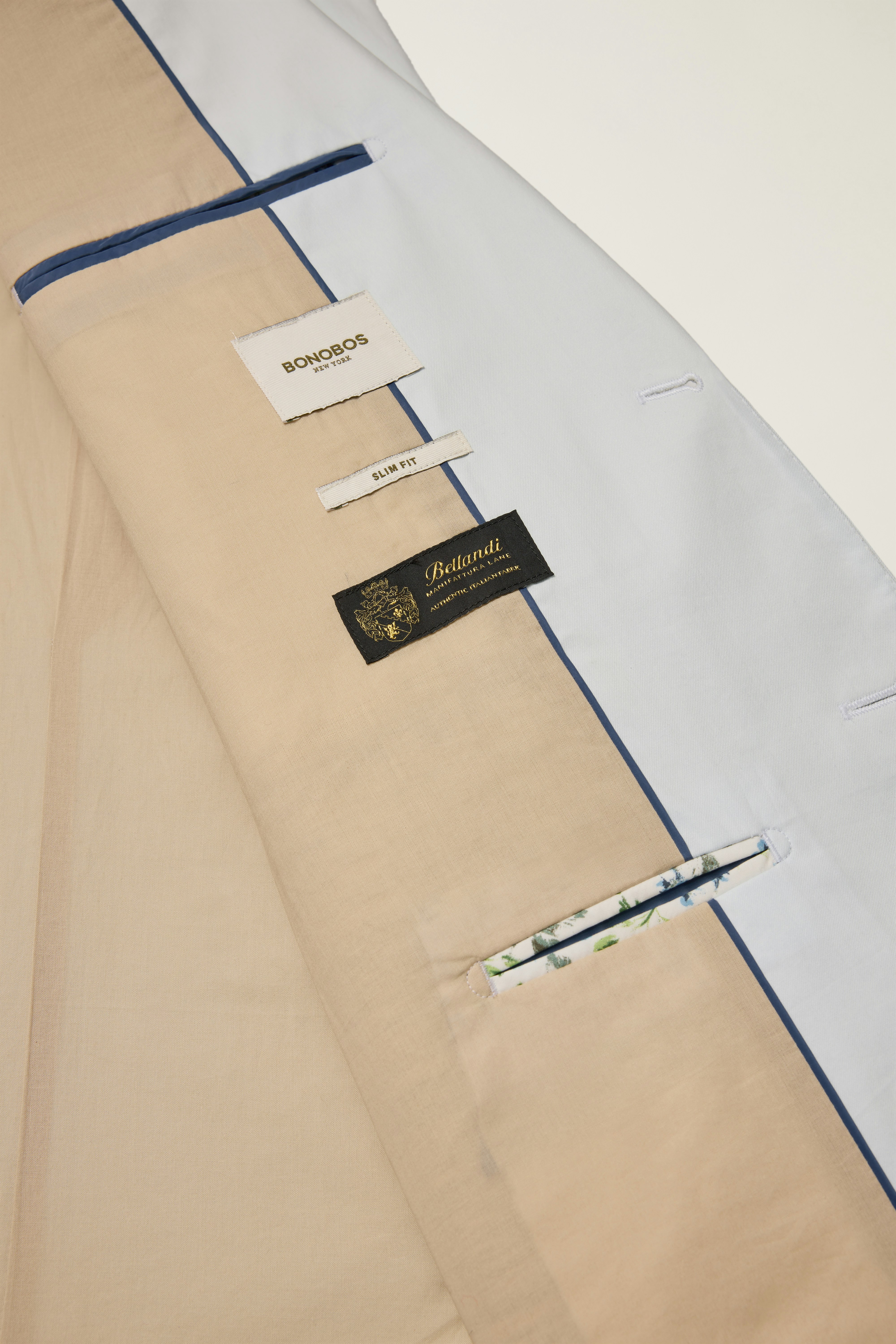 Jetsetter Italian Cotton Blazer ice melt