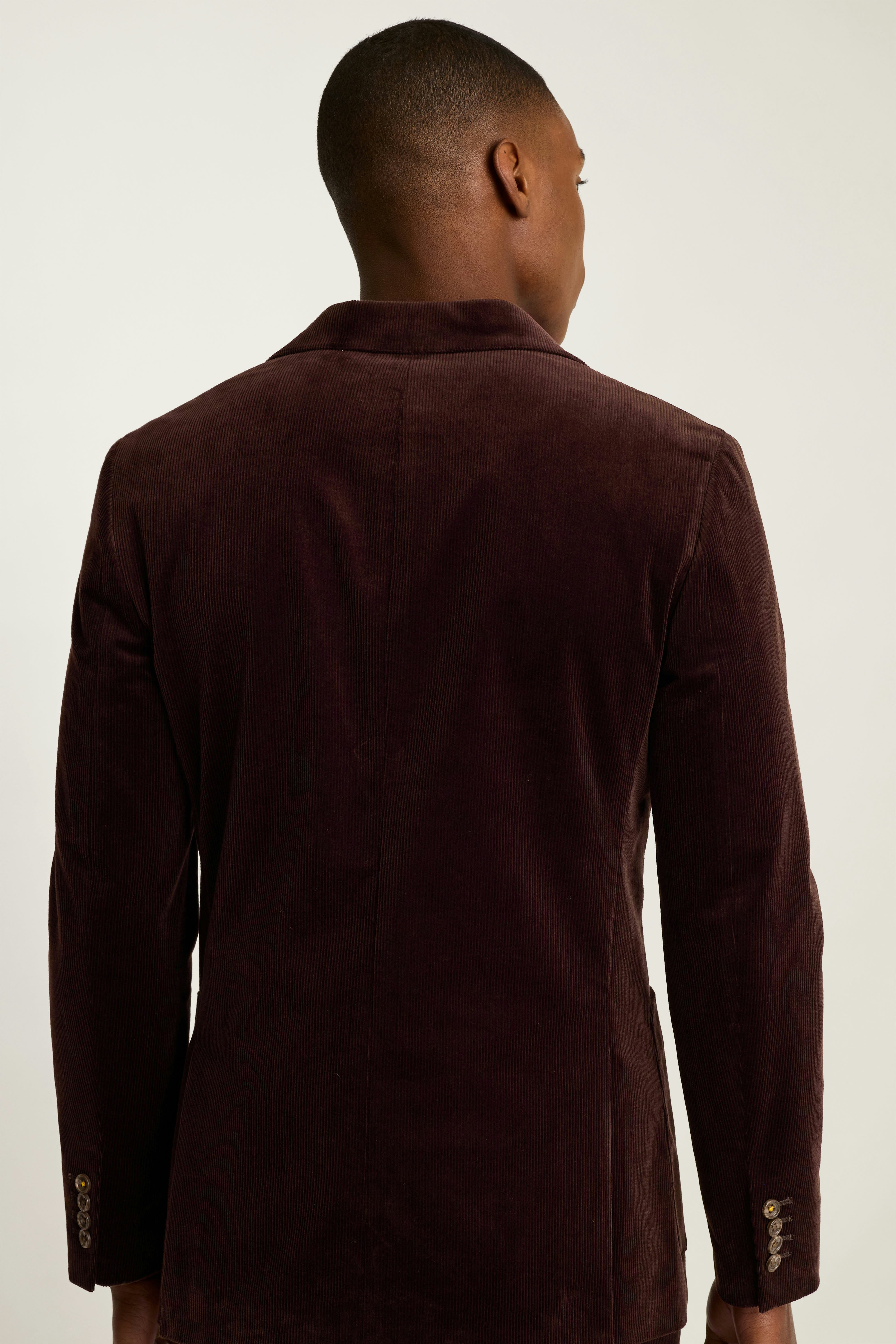 Jetsetter Italian Corduroy Blazer dark burgundy
