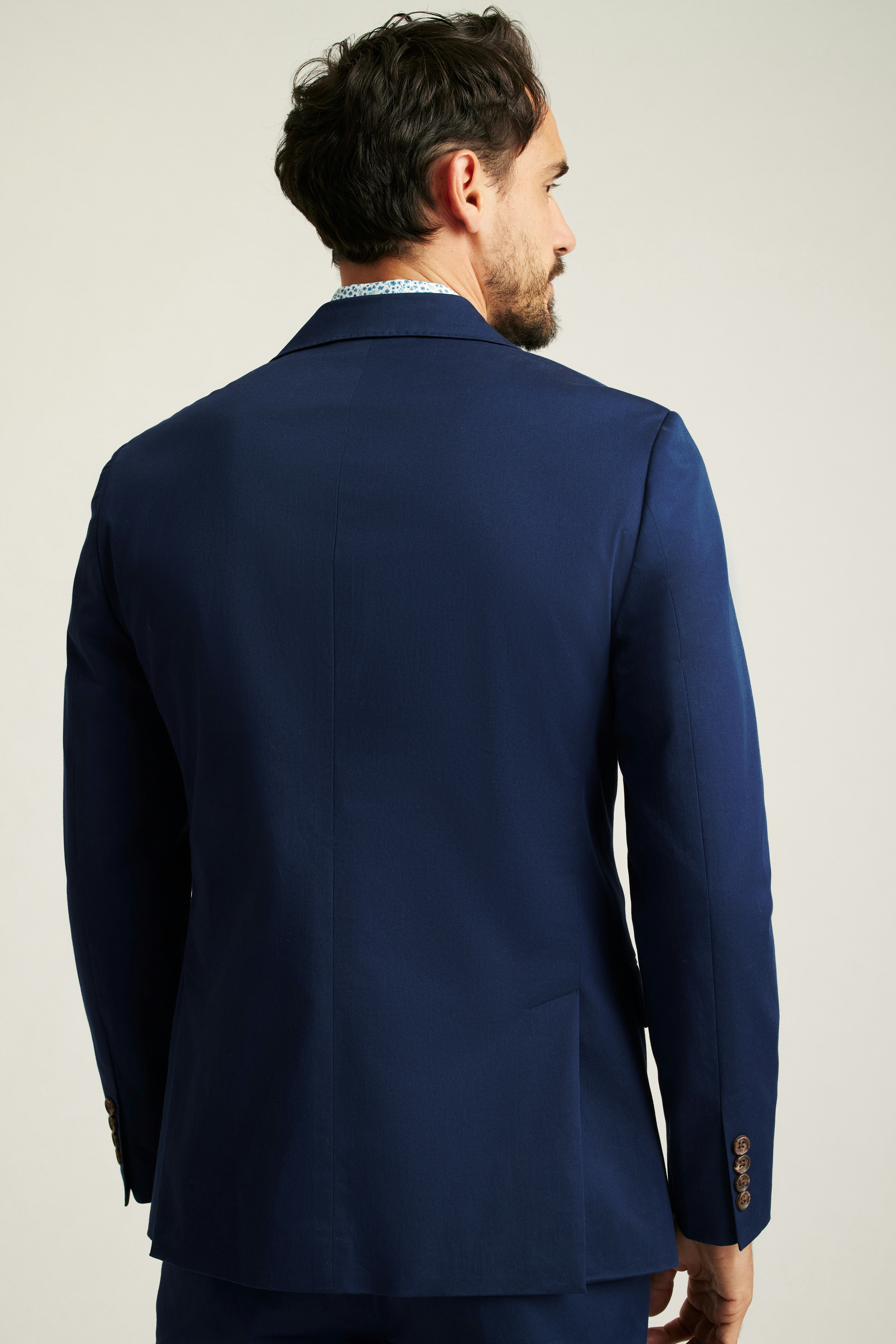 Jetsetter Italian Cotton Blazer royal blue 5 Jetsetter Italian Cotton Blazer royal blue