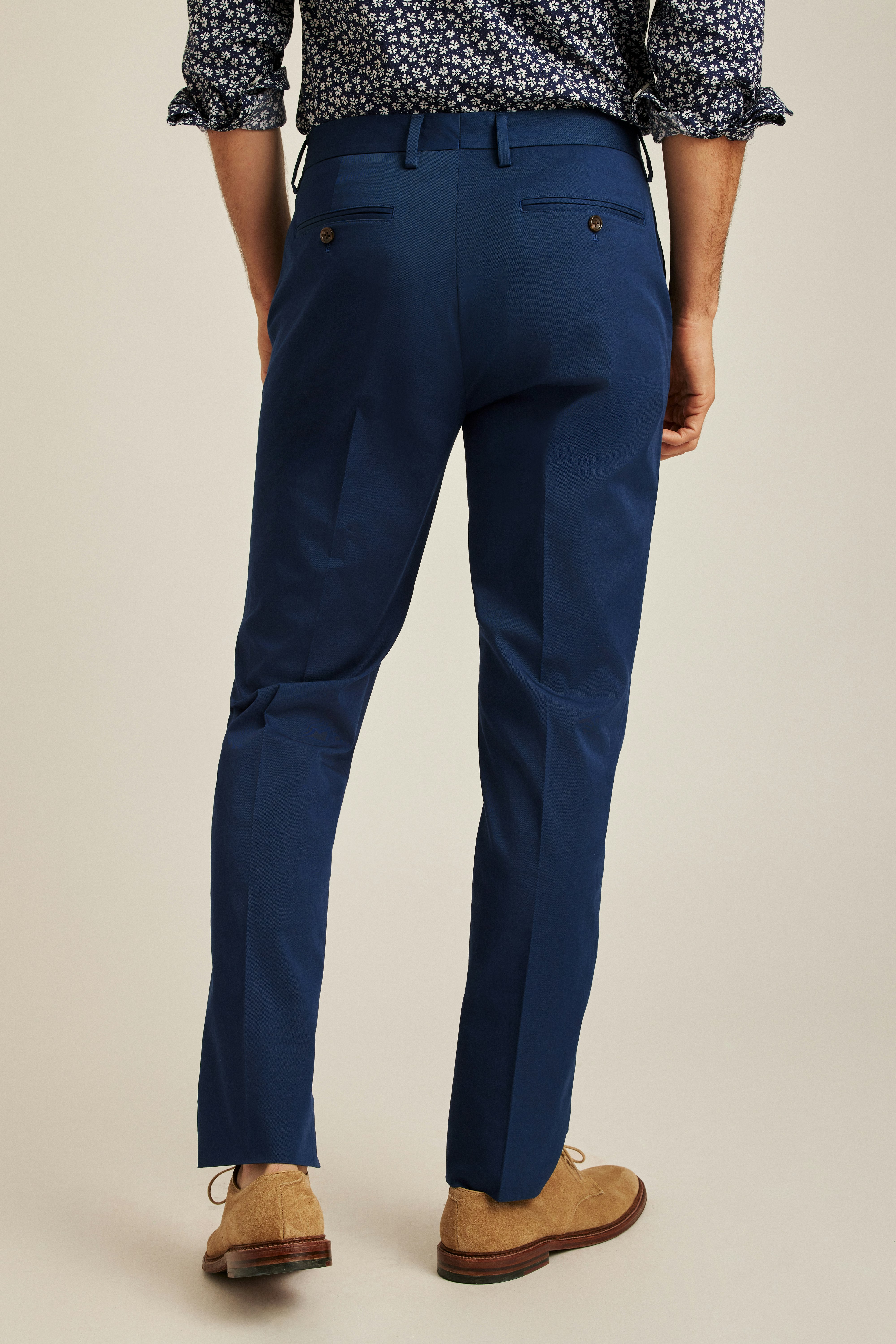Jetsetter Italian Cotton Dress Pant royal blue 4 Jetsetter Italian Cotton Dress Pant royal blue