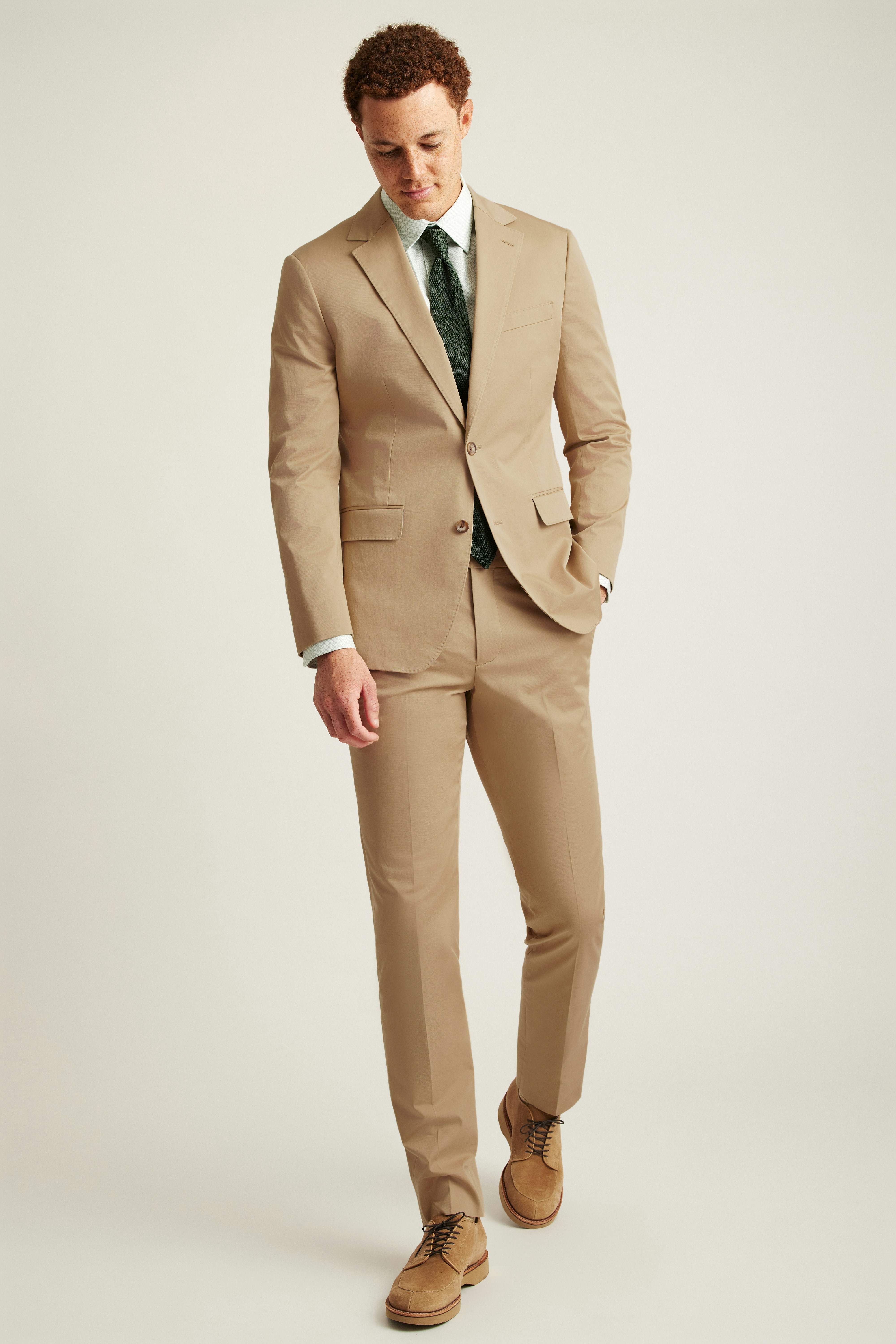 Jetsetter Italian Cotton Blazer british khaki