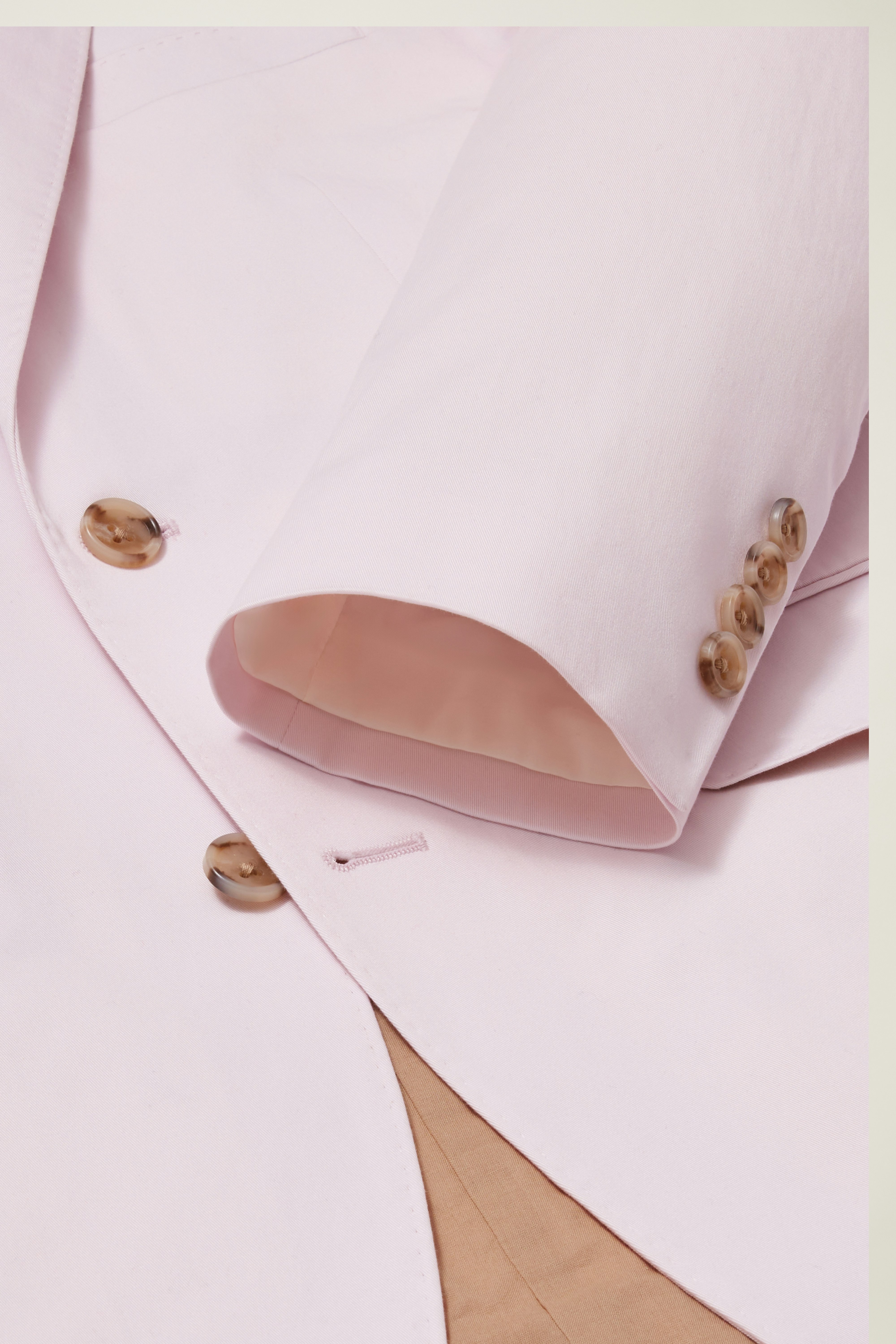 Jetsetter Italian Cotton Blazer dusty pink