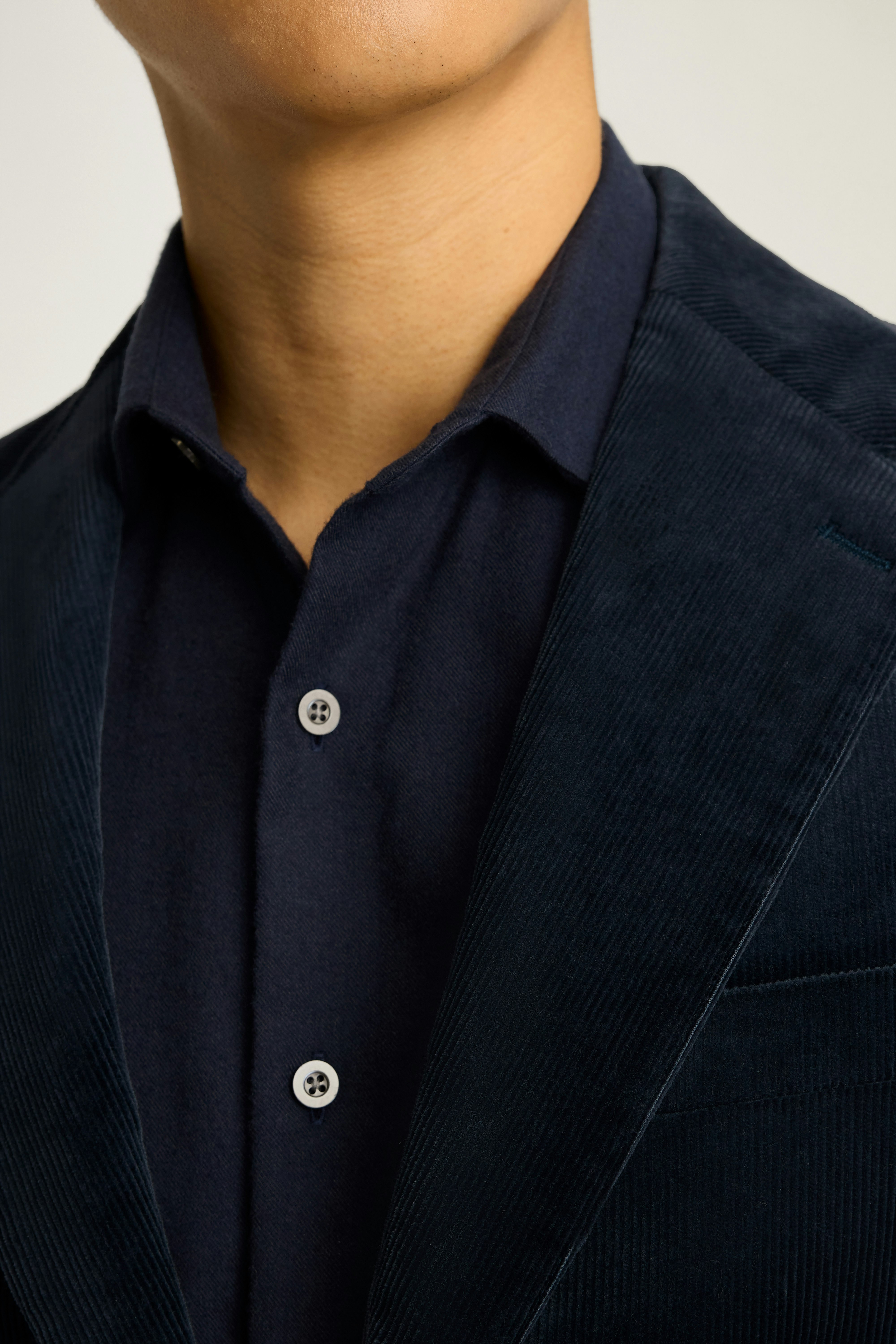 Jetsetter Italian Corduroy Blazer dark blue