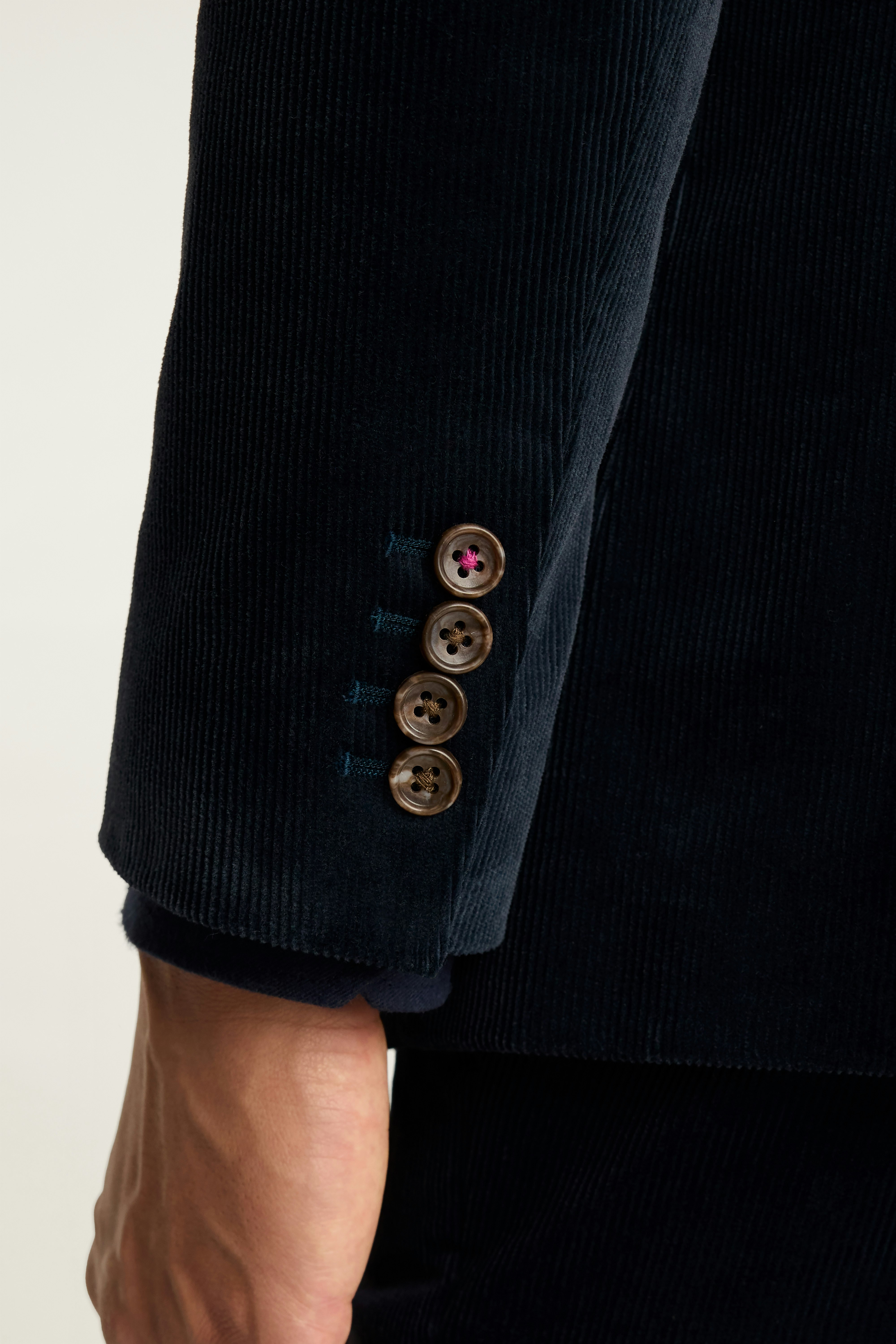 Jetsetter Italian Corduroy Blazer dark blue