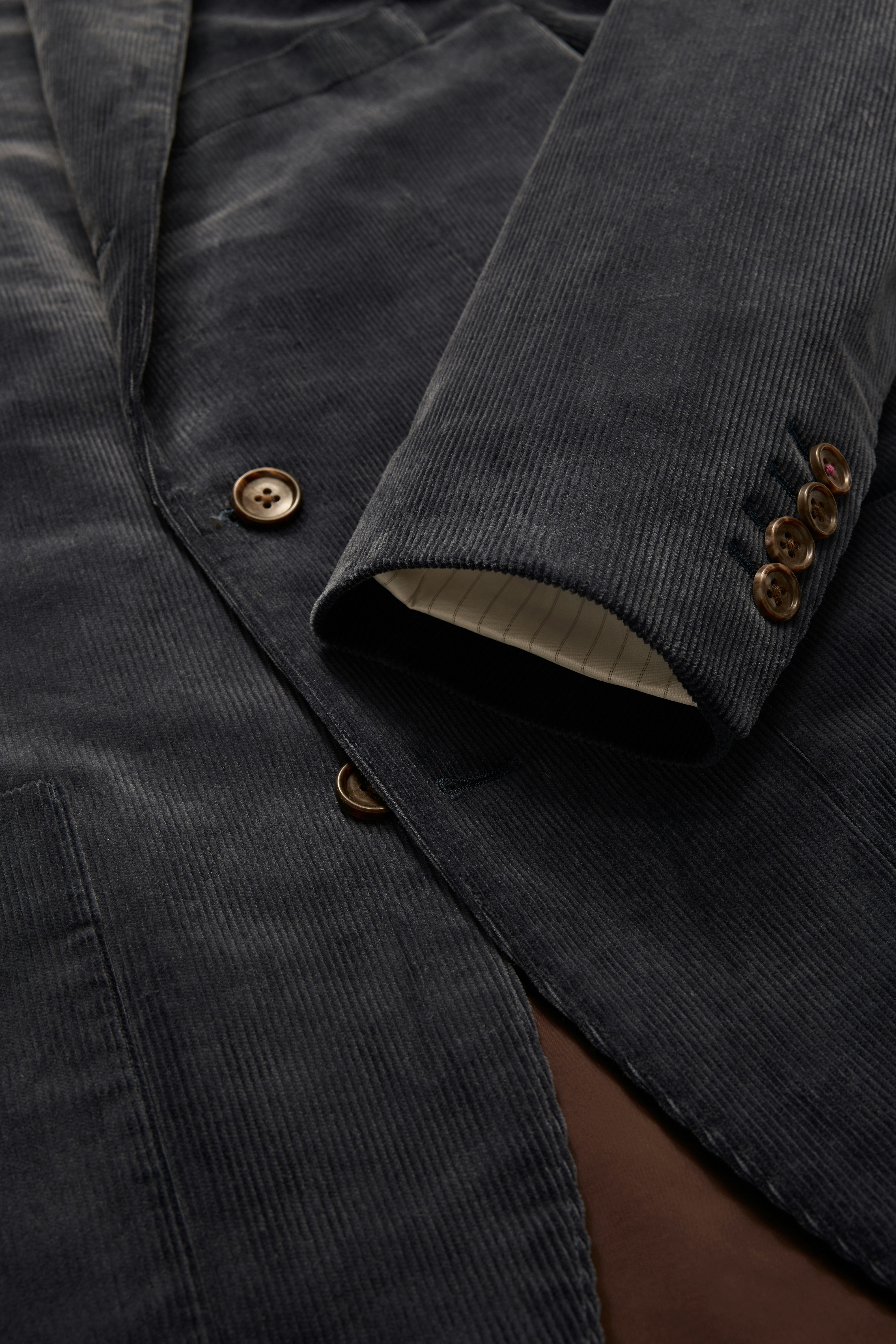 Jetsetter Italian Corduroy Blazer dark blue