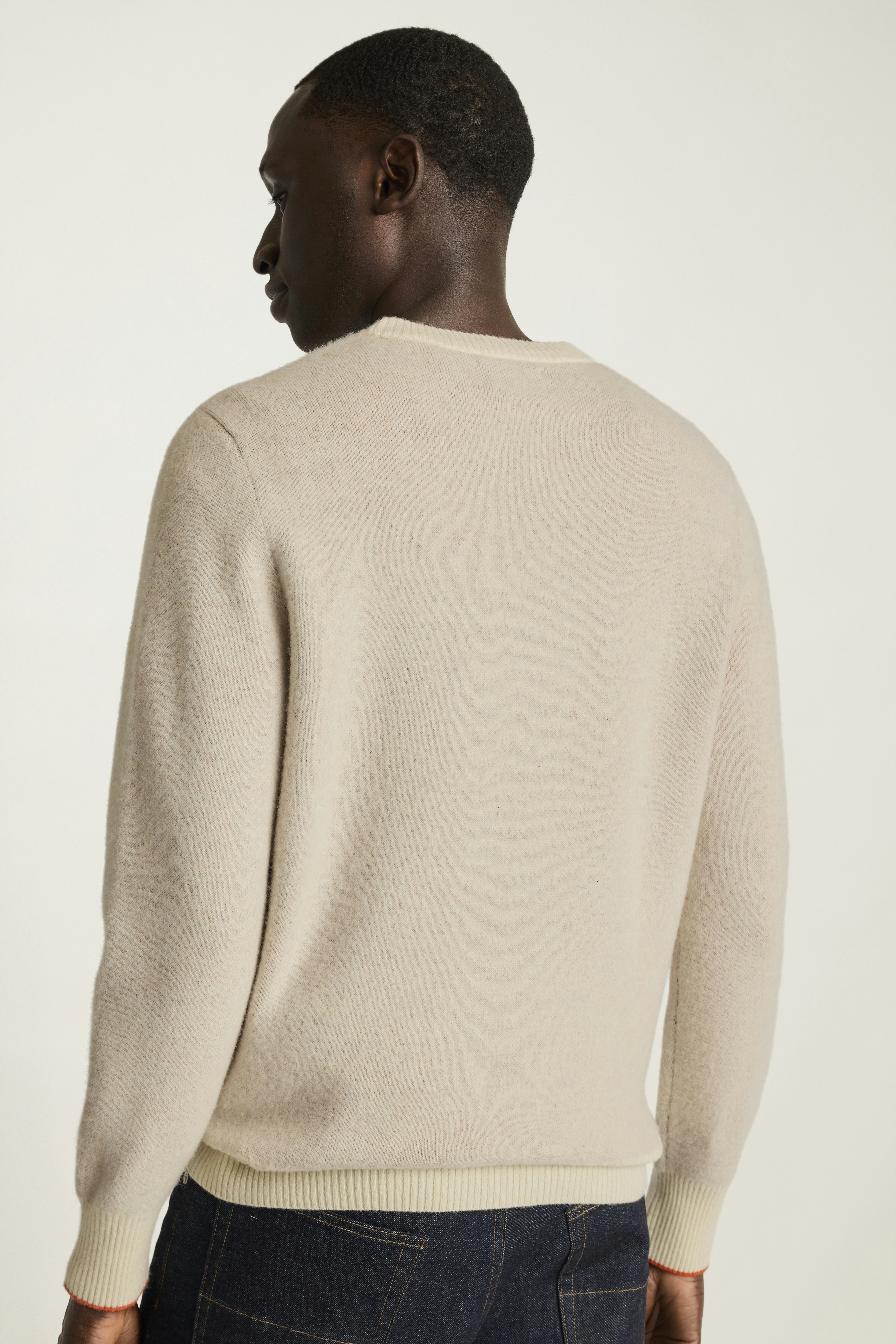 Extrafine Merino Ski Bunny Sweater white scenic print