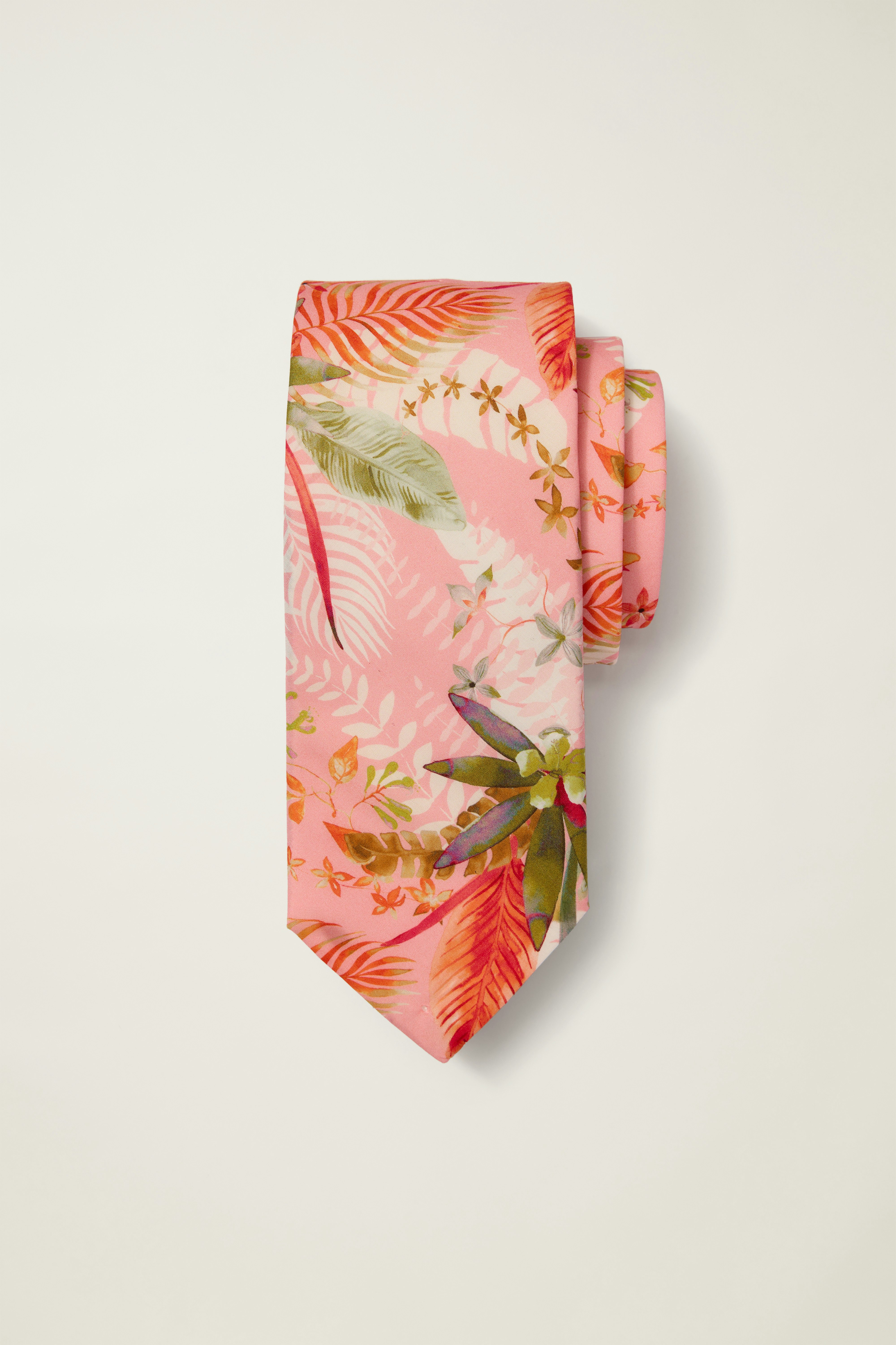 Cotton Necktie Made With Liberty Fabric adeoye