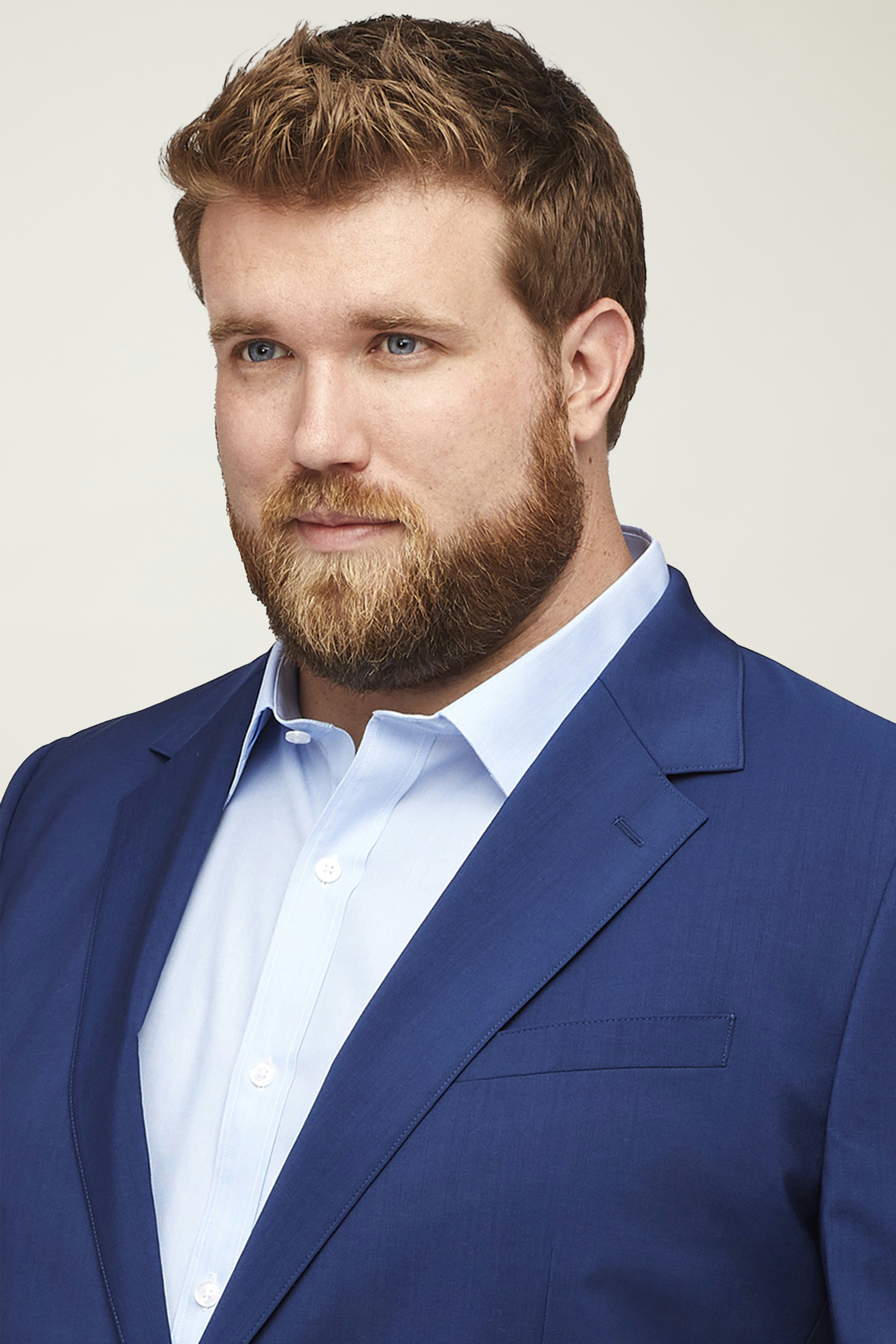 Jetsetter Stretch Italian Wool Blazer Extended Sizes bright navy