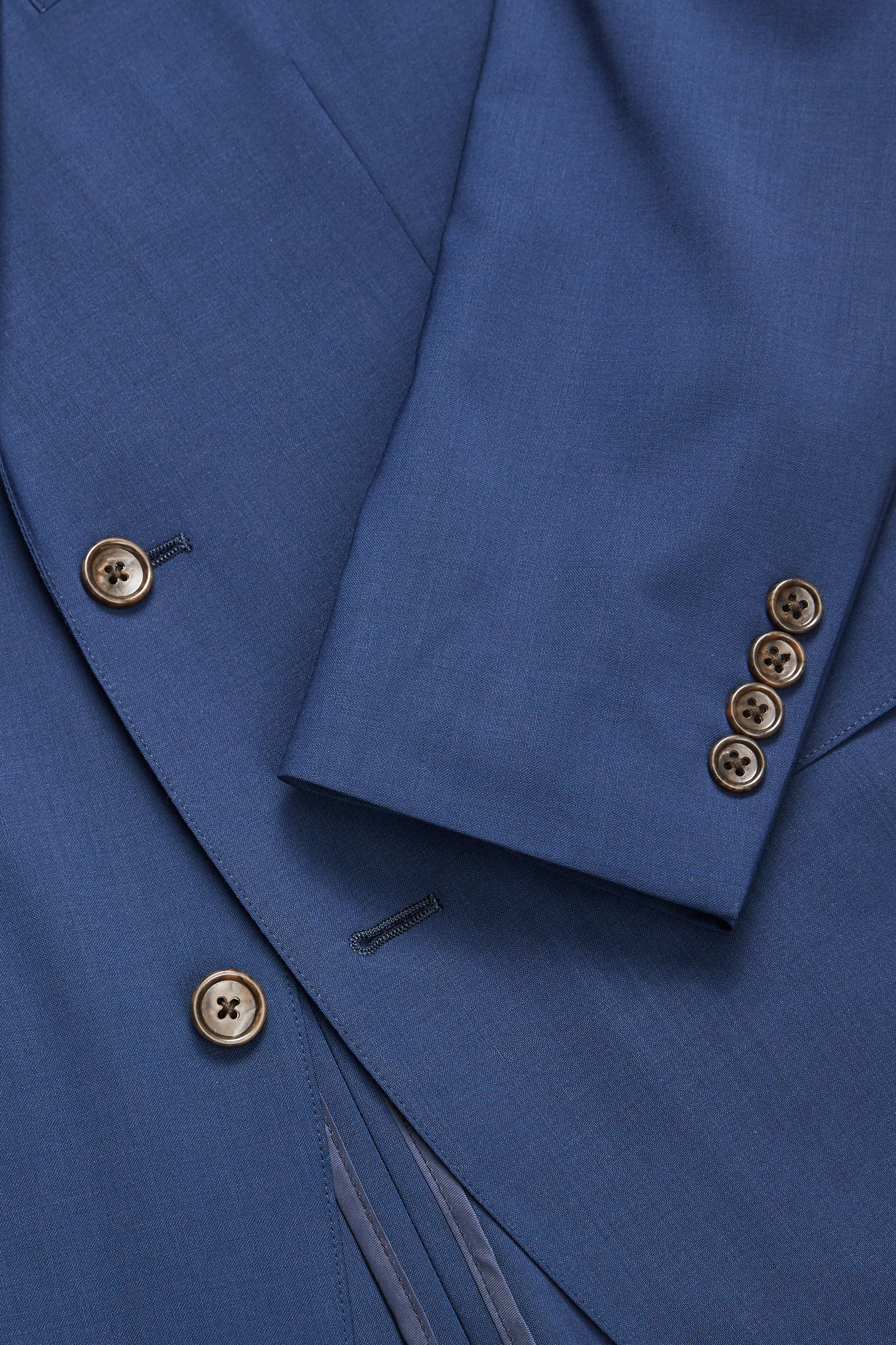 Jetsetter Stretch Italian Wool Blazer Extended Sizes bright navy