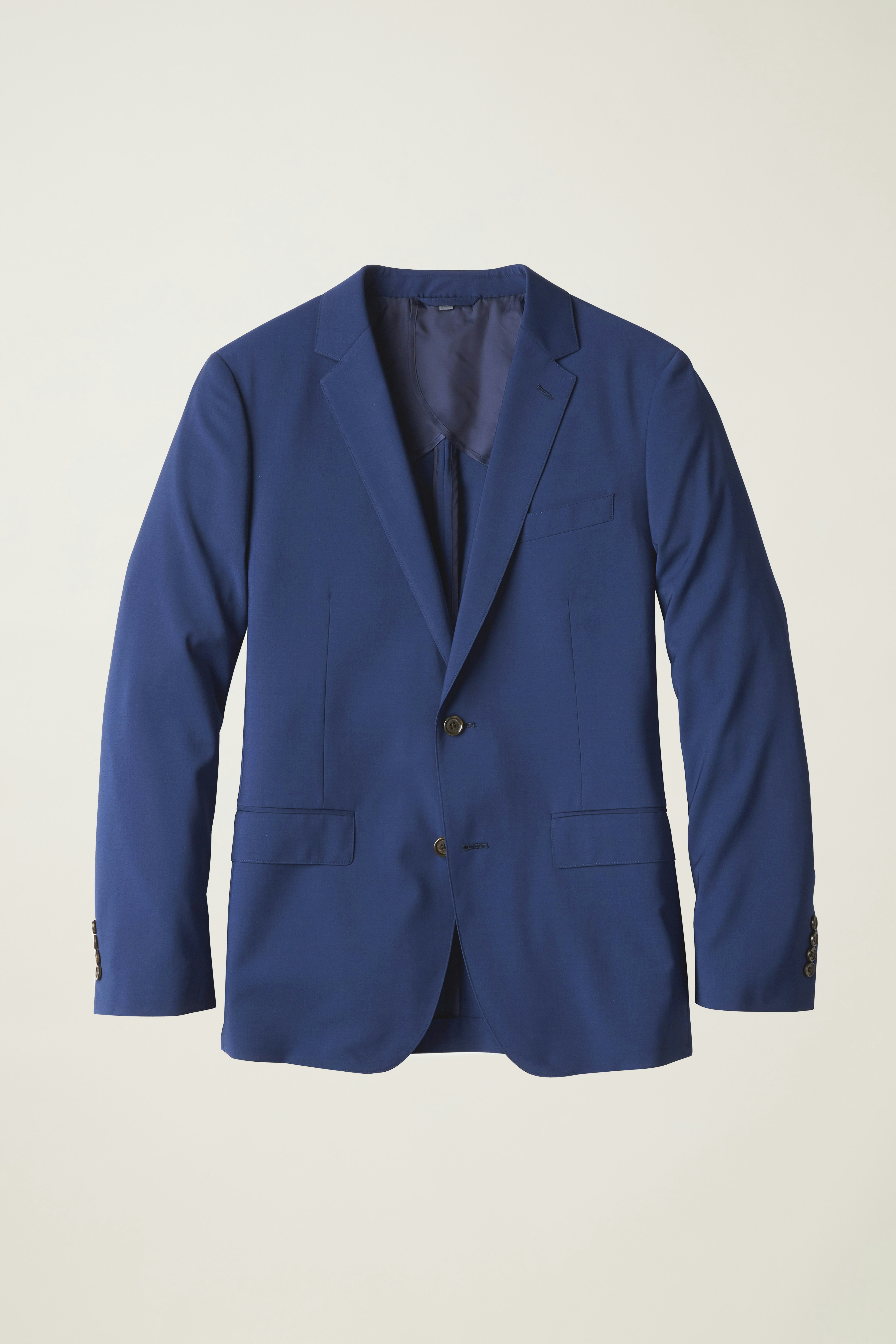 Jetsetter Stretch Italian Wool Blazer Extended Sizes bright navy